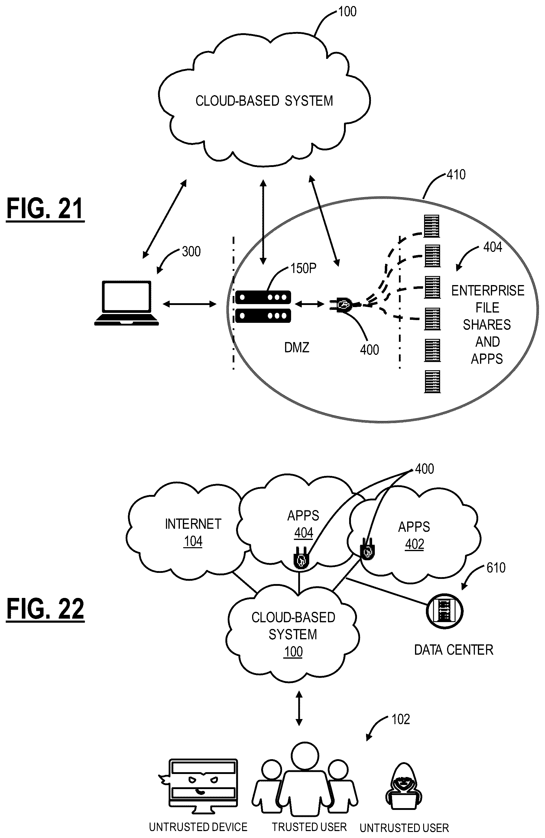 Patent US12621268 Figure 18 – Zero trust private application access via social media based validation for government applications