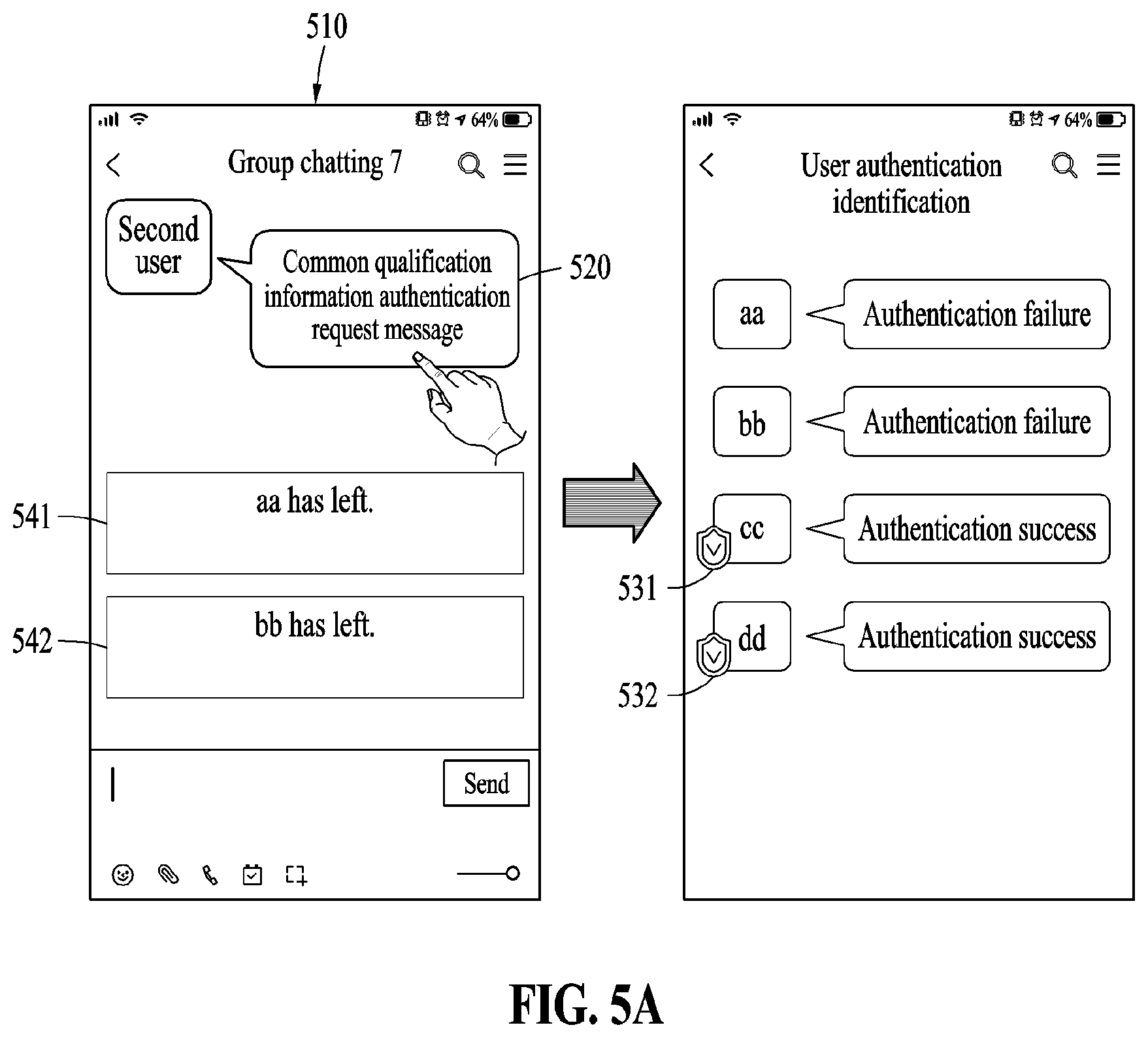 Patent US12621303 Figure 5 – Method and apparatus for transferring qualification information
