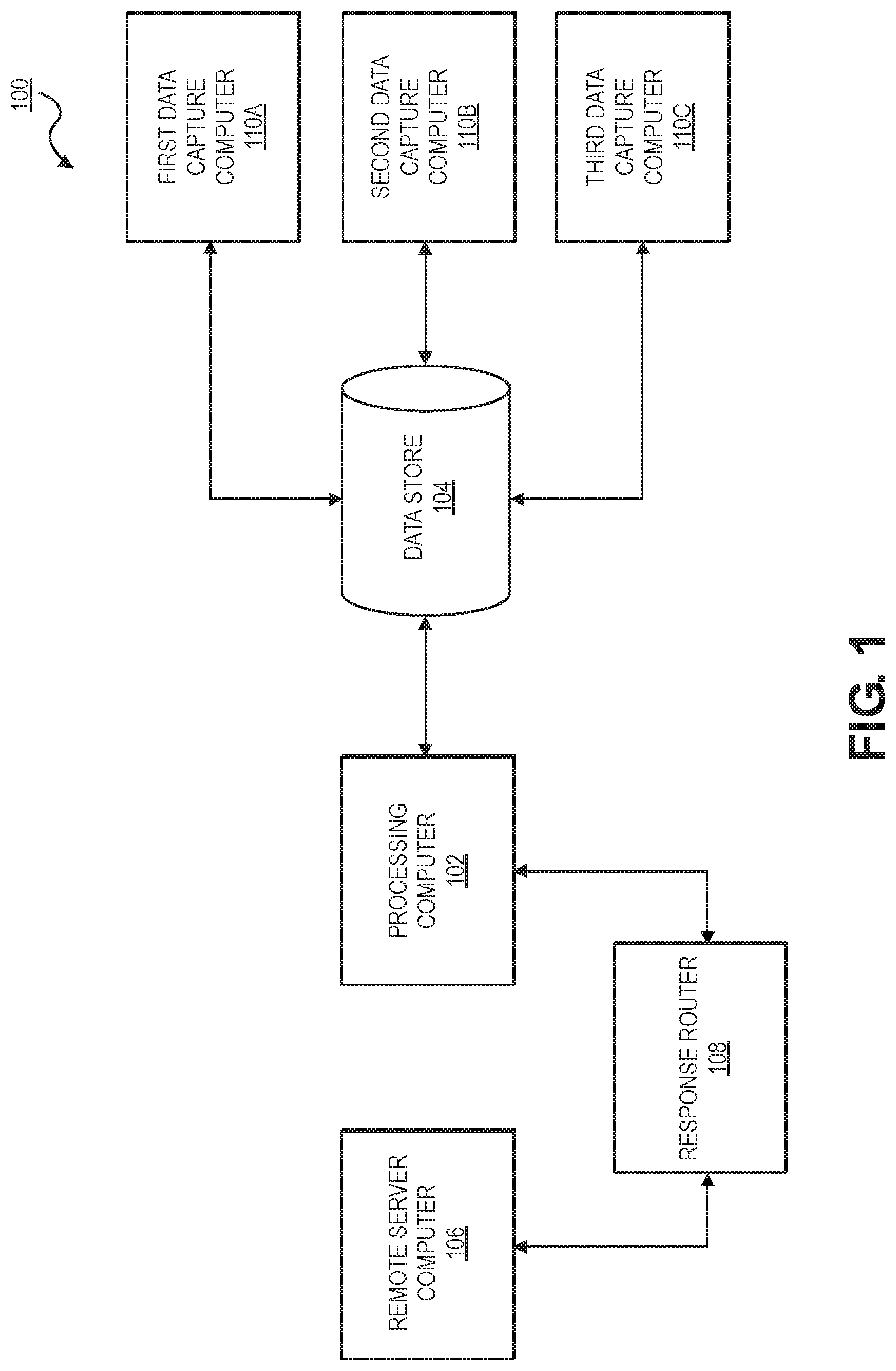 Patent US12621310 Figure 1 – Event monitoring and response system and method