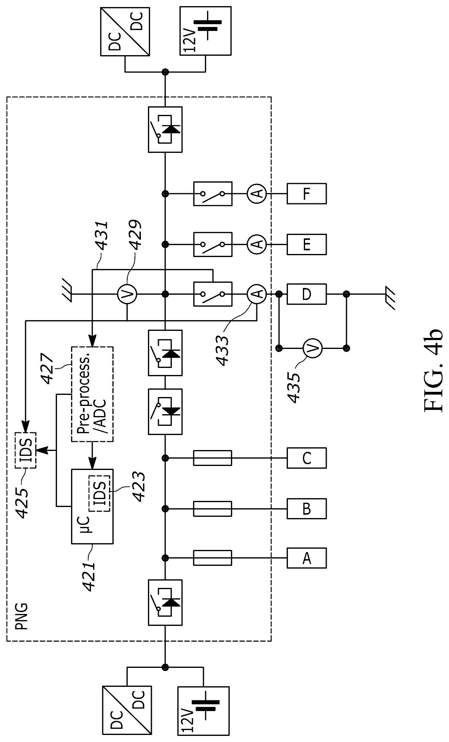 Patent US12621318 Figure 4 – System for intrusion detection using a vehicle electrical system