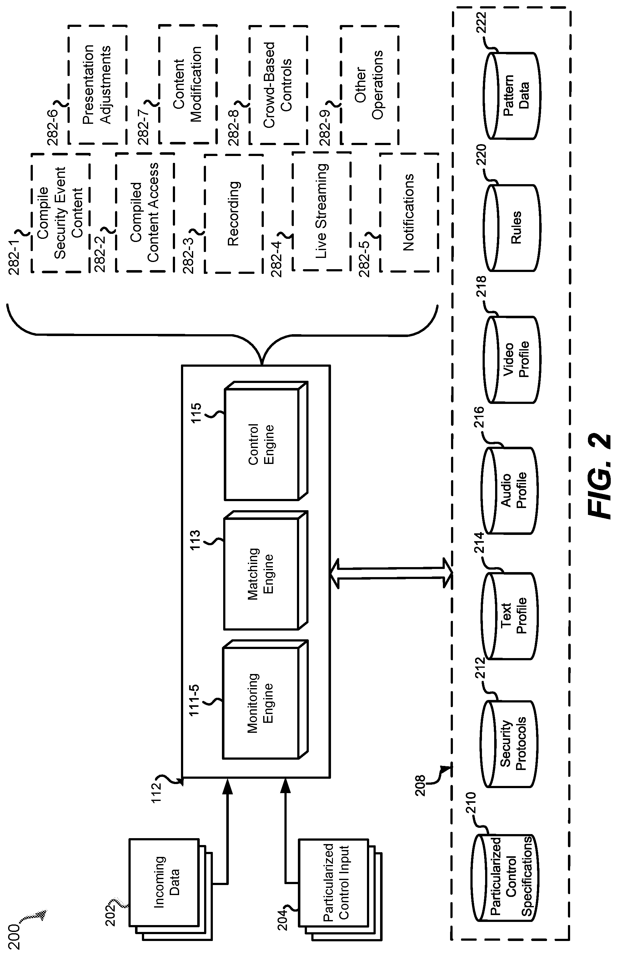 Patent US12621347 Figure 2 – Systems and methods for real-time controls for endpoint media devices