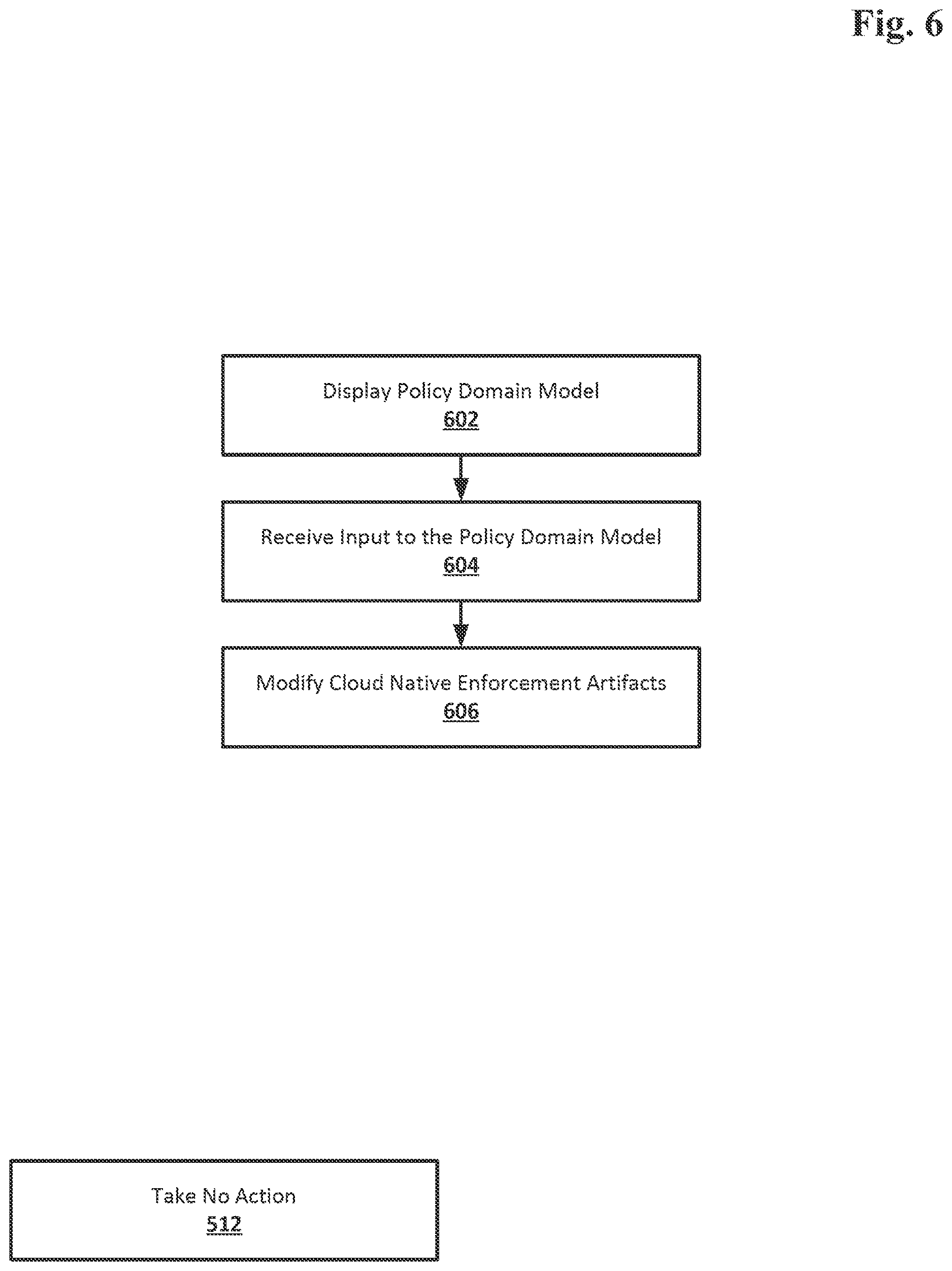Patent US12621348 Figure 8 – Network security policy management