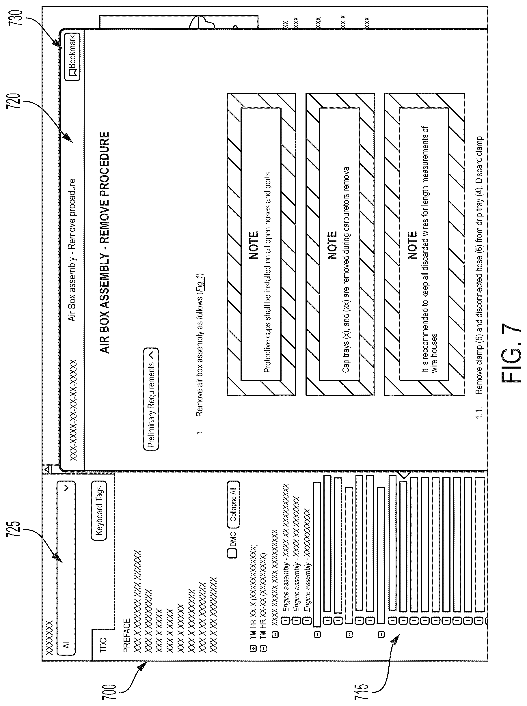 Patent US12621352 Figure 10 – Providing enhanced functionality in an interactive electronic technical manual