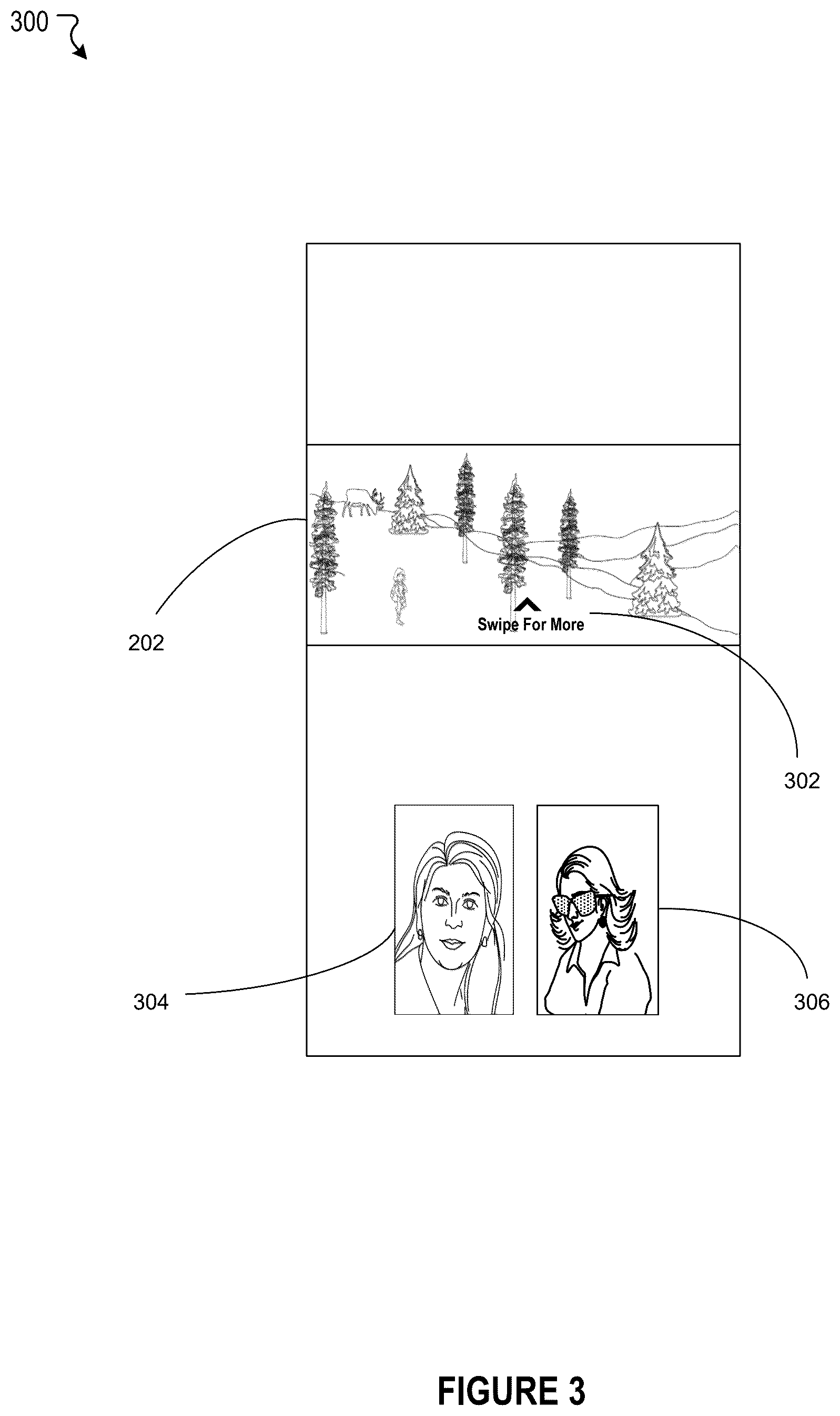 Patent US12621355 Figure 3 – Navigation of digital content during collaborative consumption