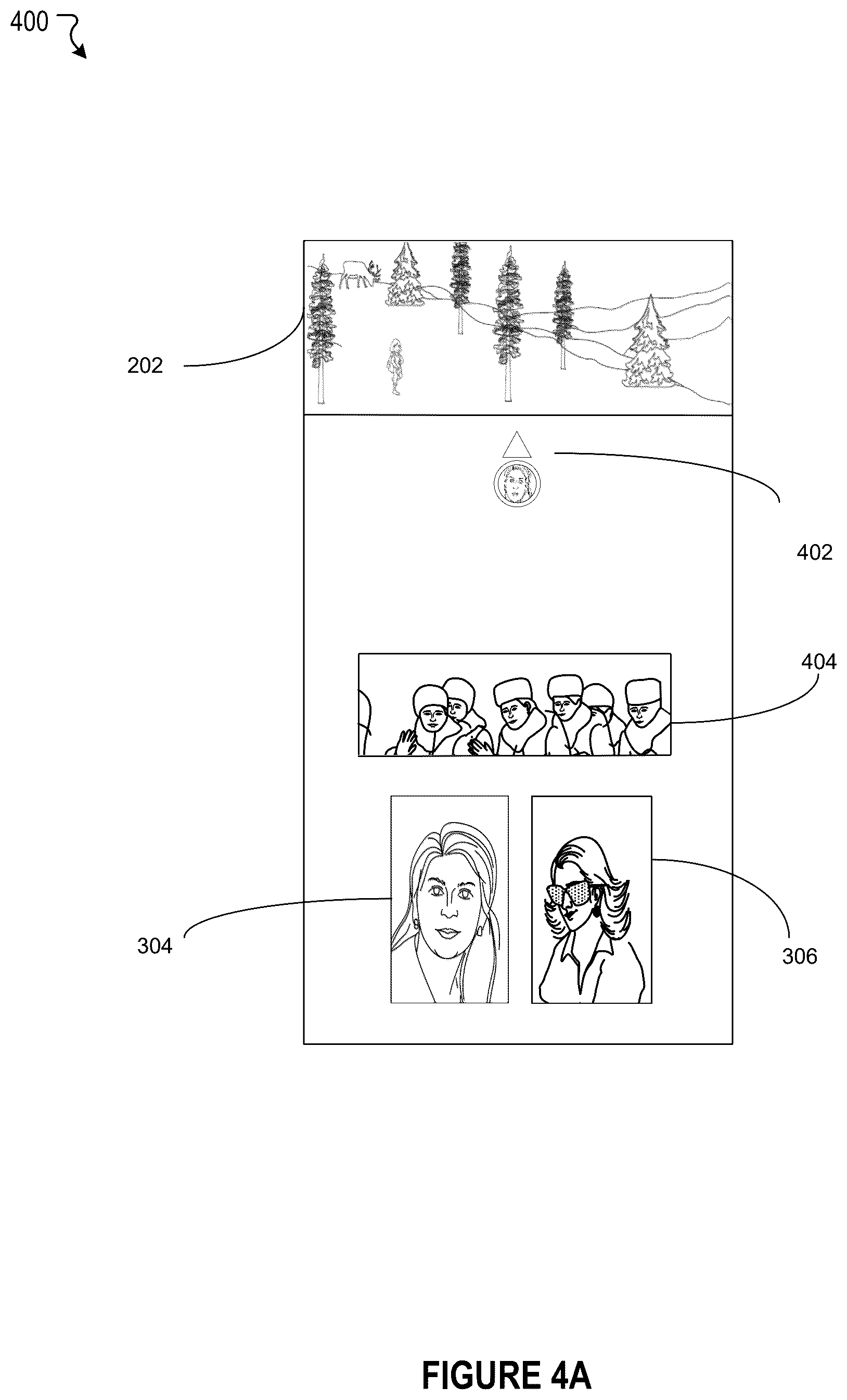 Patent US12621355 Figure 4 – Navigation of digital content during collaborative consumption