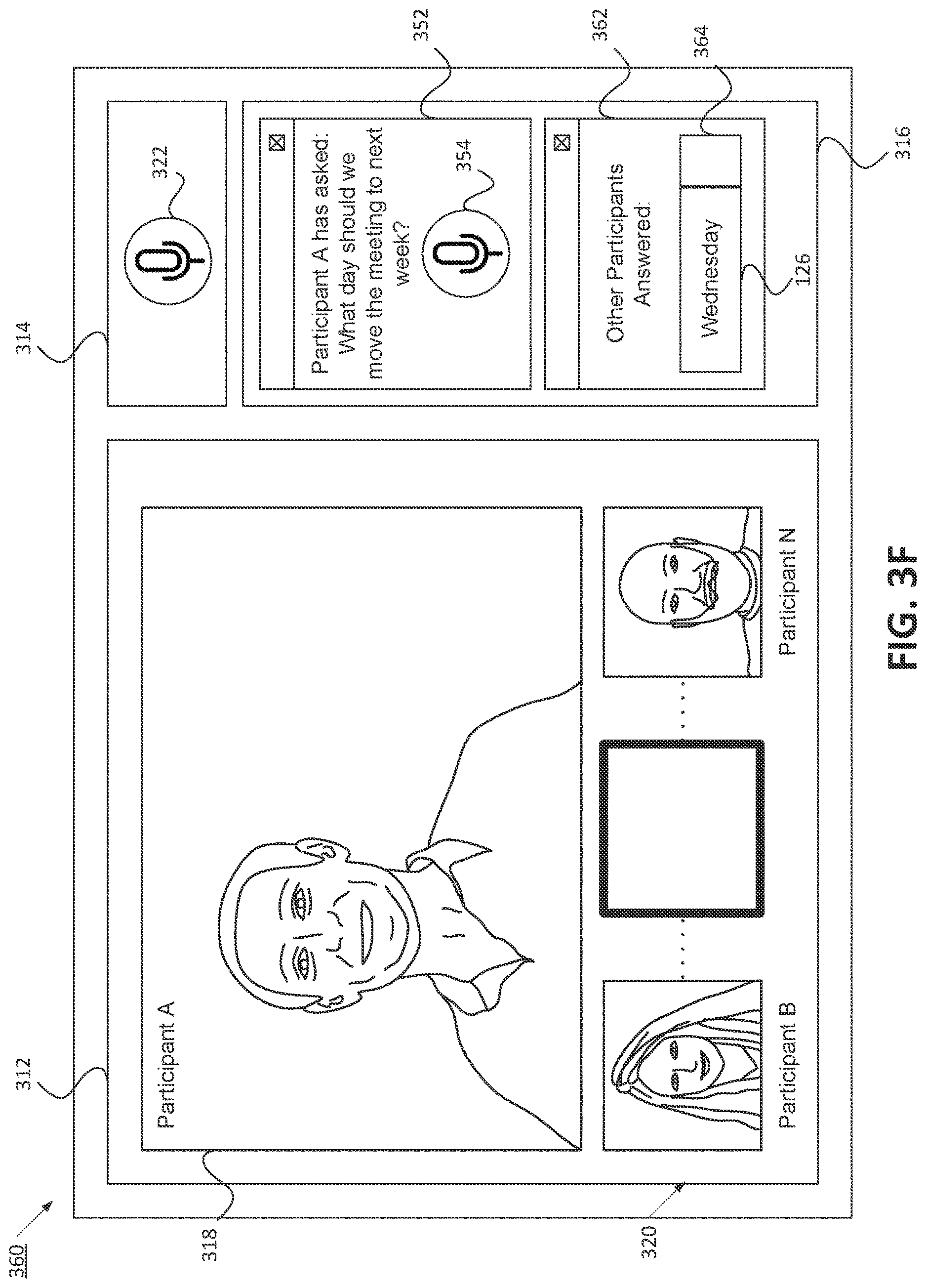 Patent US12621358 Figure 8 – Methods and systems for verbal polling during a conference call discussion