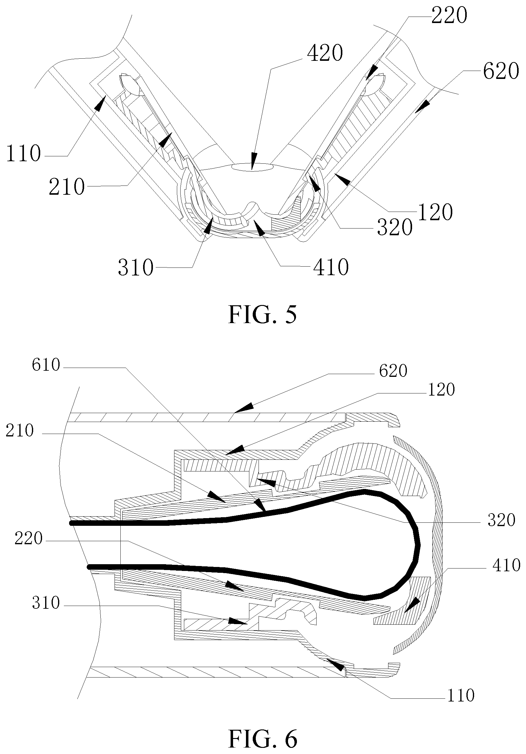 Patent US12621378 Figure 4 – Folding mechanism, support structure, and electronic device