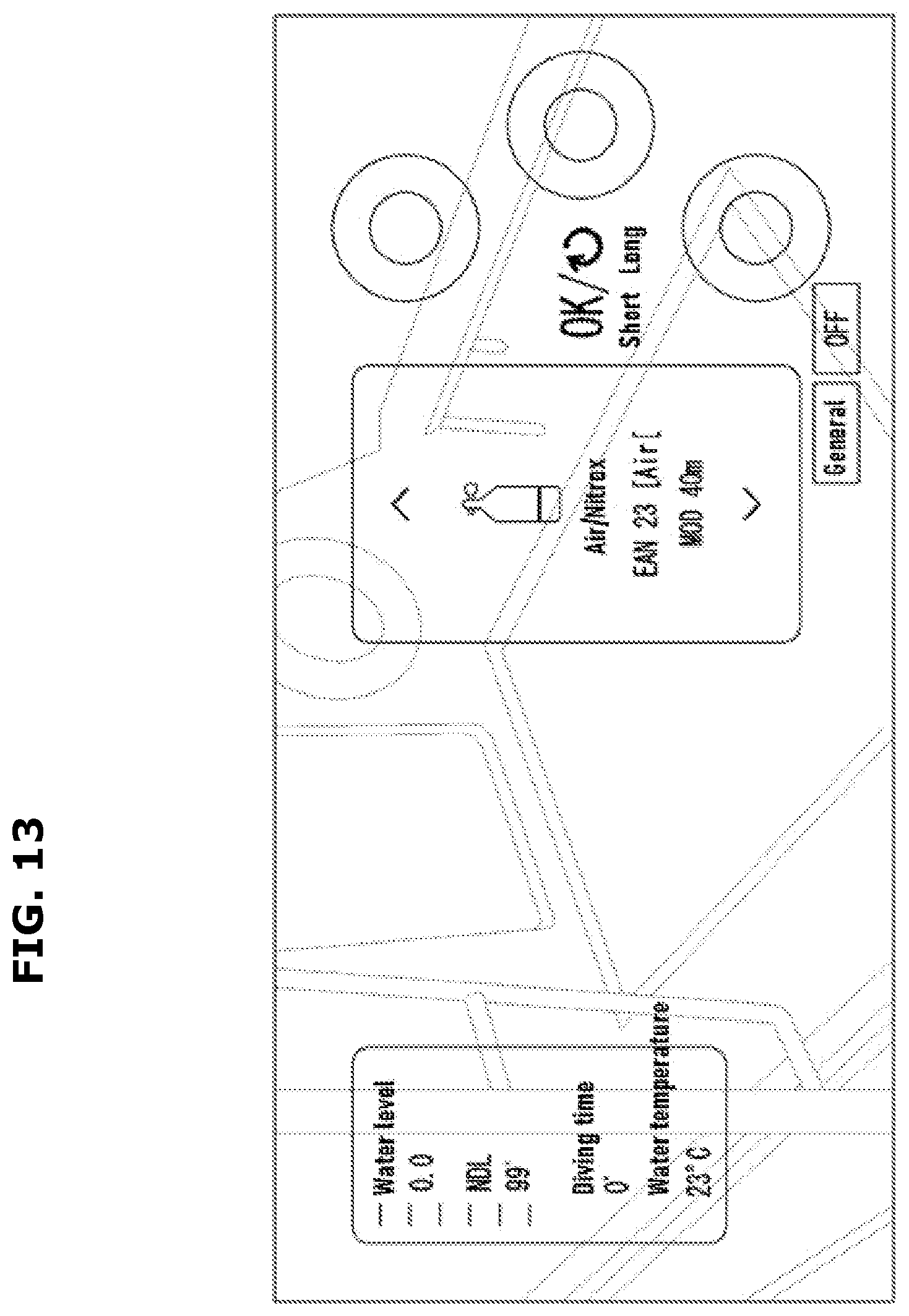 Patent US12621383 Figure 13 – Waterproof device for diving and method for operating same