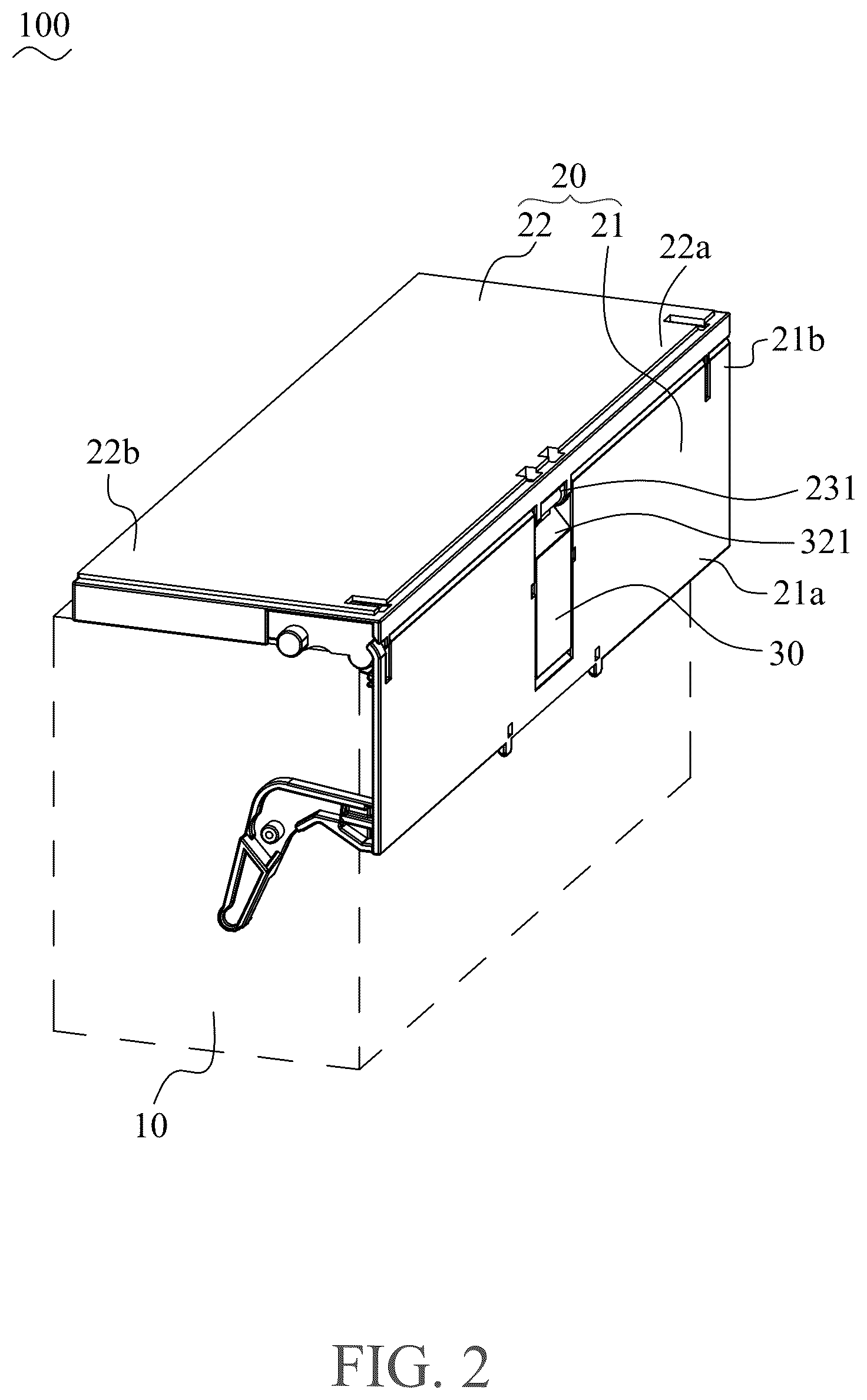 Patent US12621395 Figure 2 – Scanner with a foldable stand