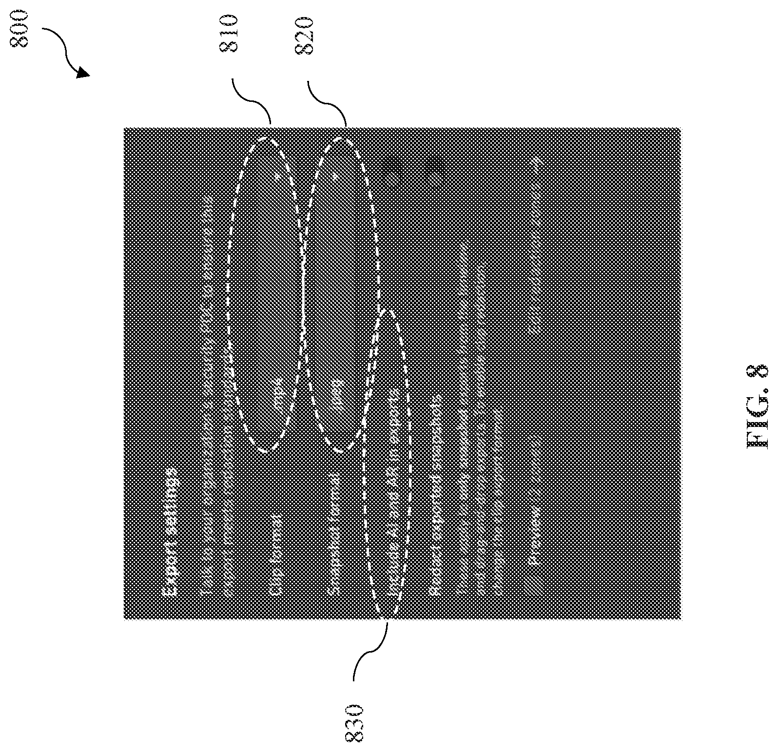 Patent US12621405 Figure 8 – Systems and methods for exporting video sections with overlays