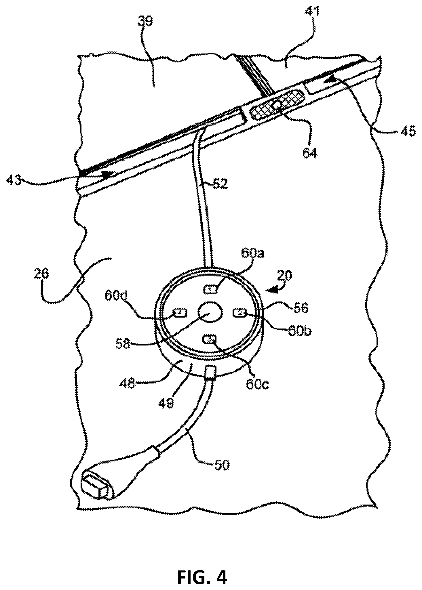 Patent US12621410 Figure 4 – Personal control apparatus and method for sharing information in a collaborative workspace