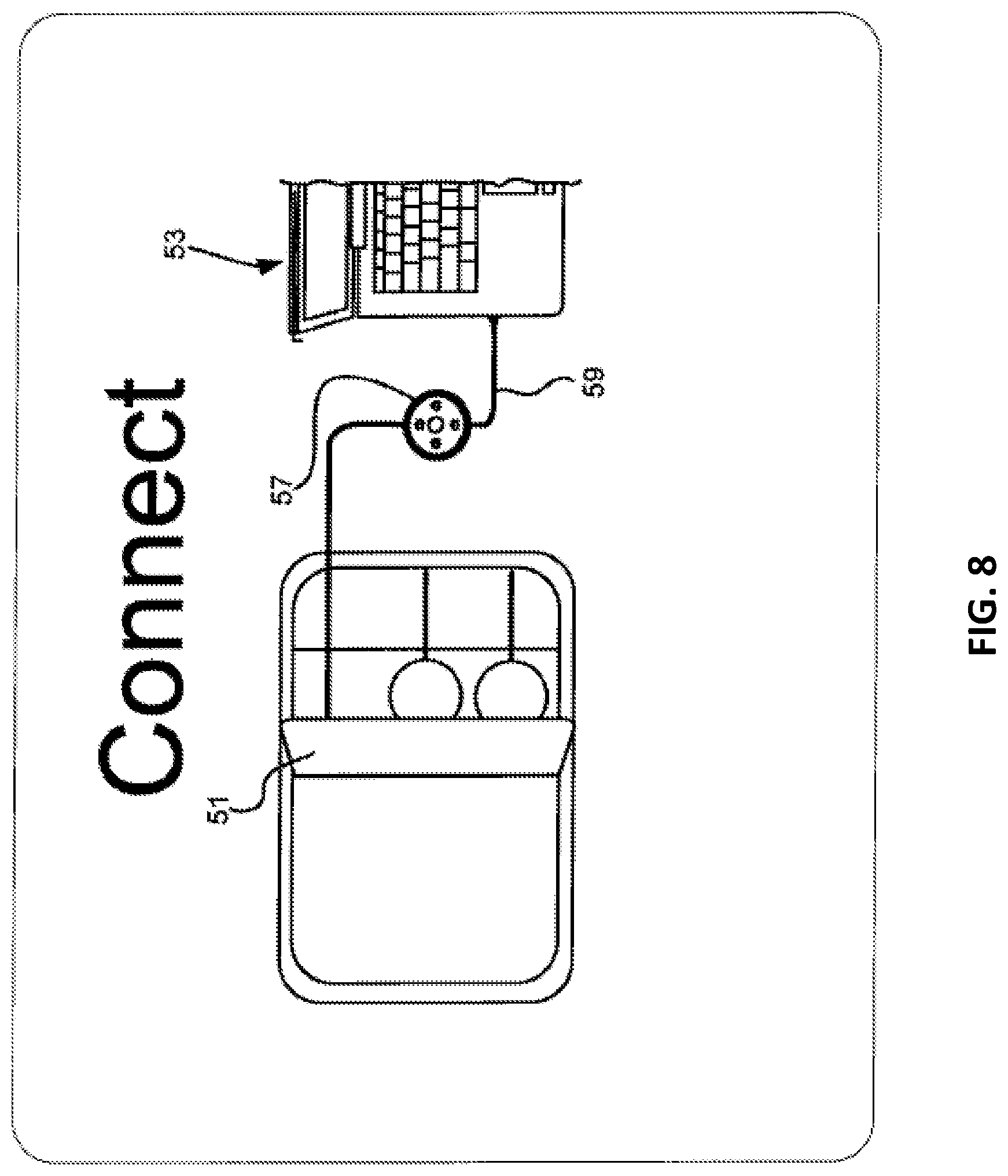 Patent US12621410 Figure 8 – Personal control apparatus and method for sharing information in a collaborative workspace
