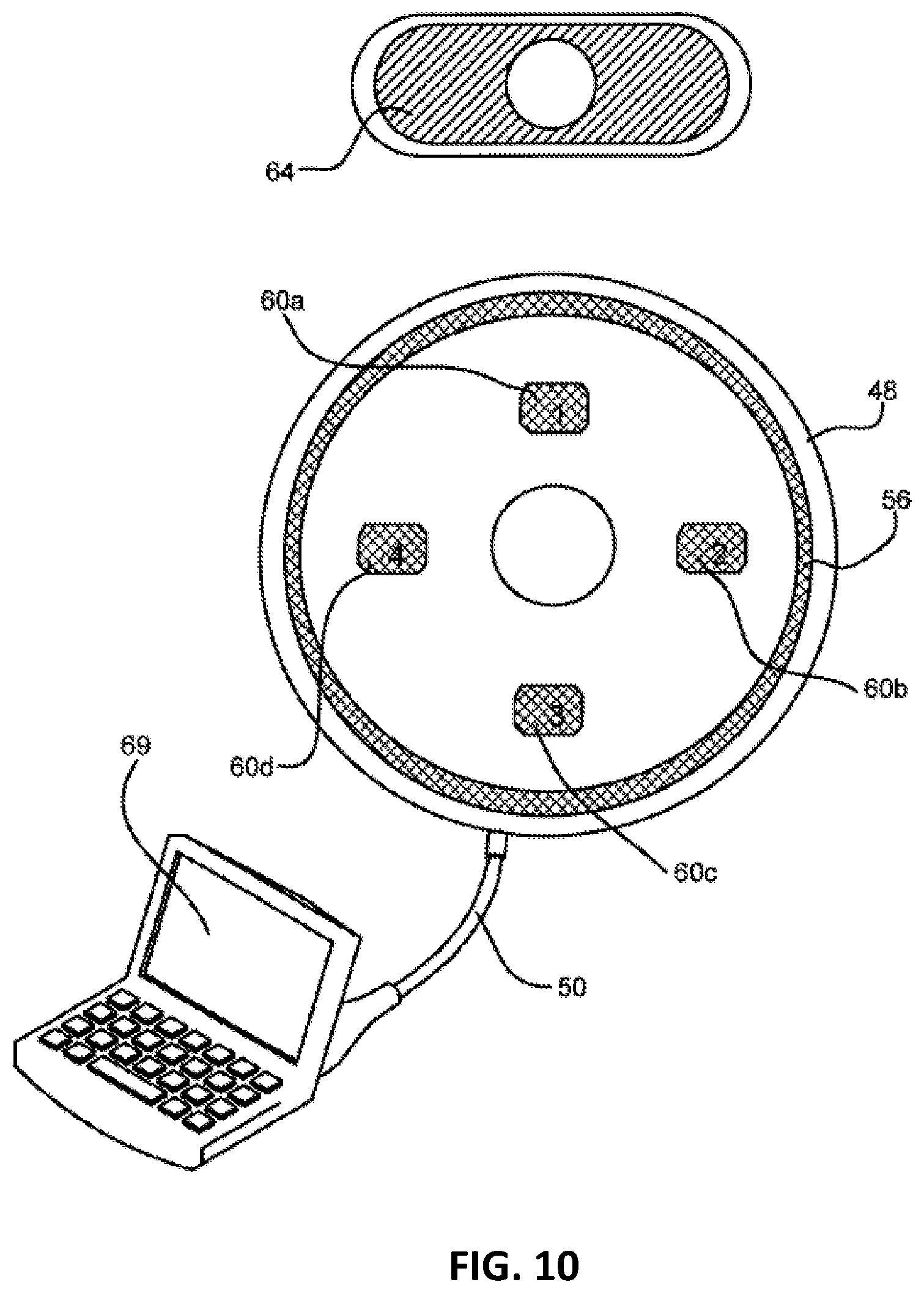 Patent US12621410 Figure 10 – Personal control apparatus and method for sharing information in a collaborative workspace