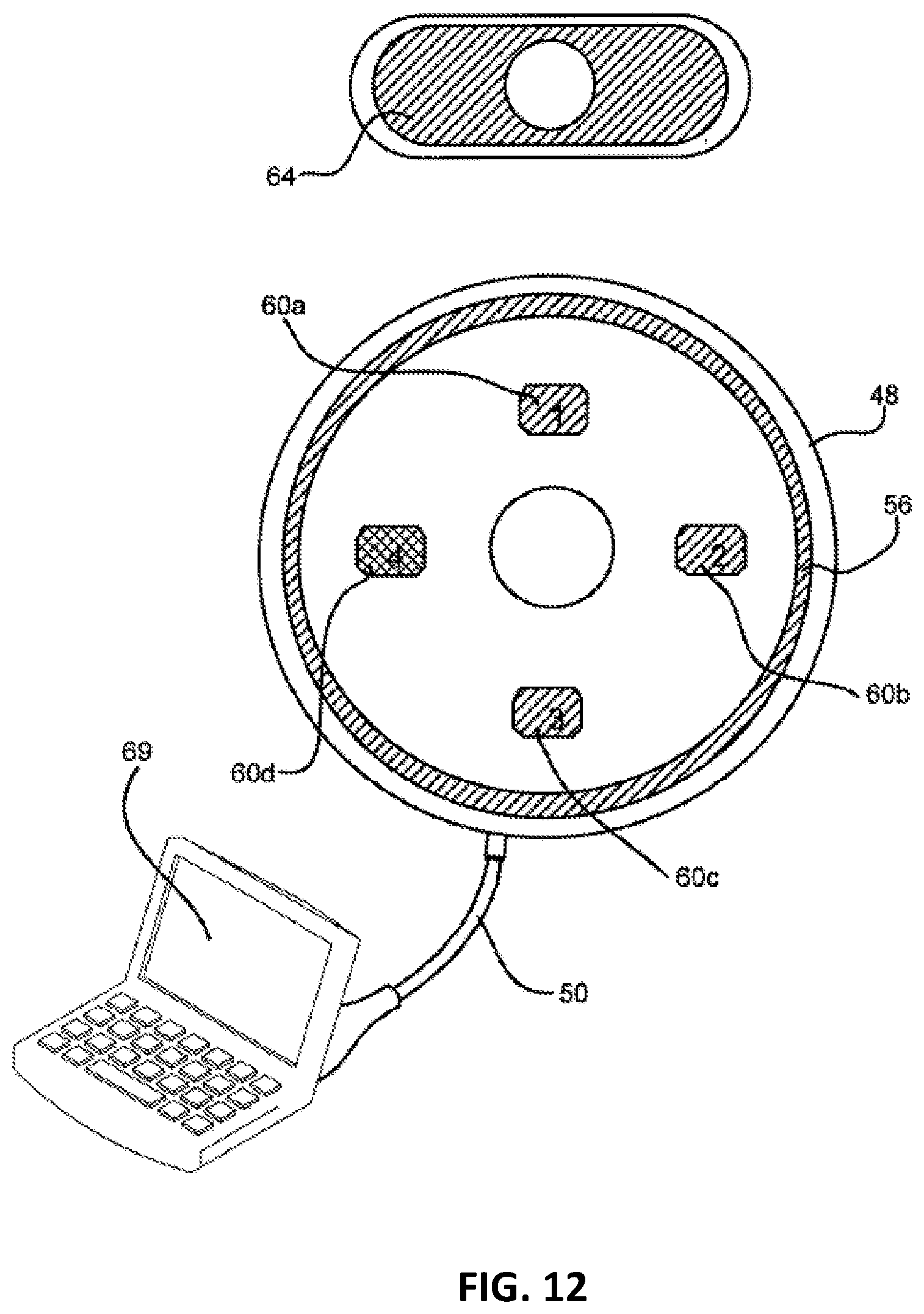 Patent US12621410 Figure 12 – Personal control apparatus and method for sharing information in a collaborative workspace