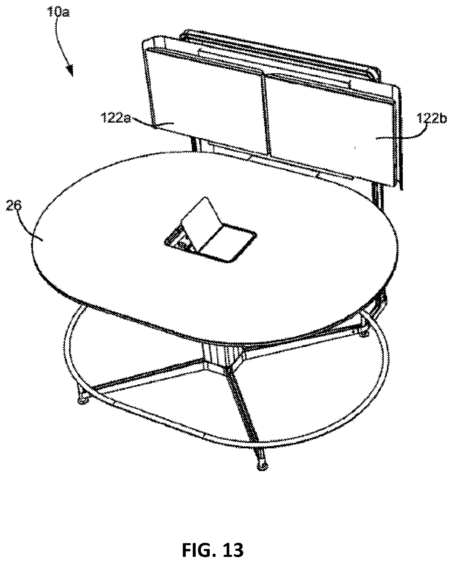 Patent US12621410 Figure 13 – Personal control apparatus and method for sharing information in a collaborative workspace