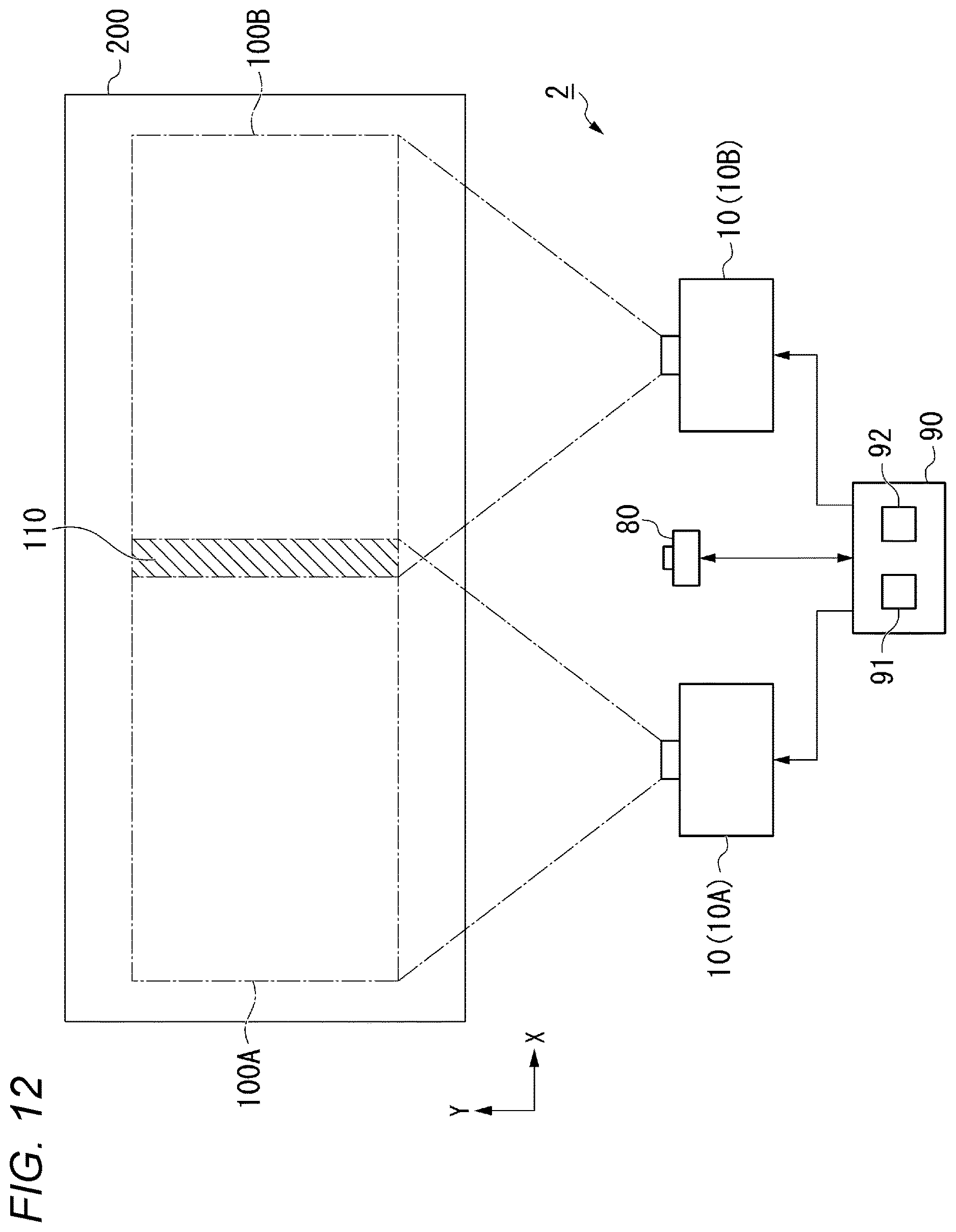 Patent US12621416 Figure 9 – Projection image adjustment method, information processing apparatus, and non-transitory computer-readable storage medium storing program