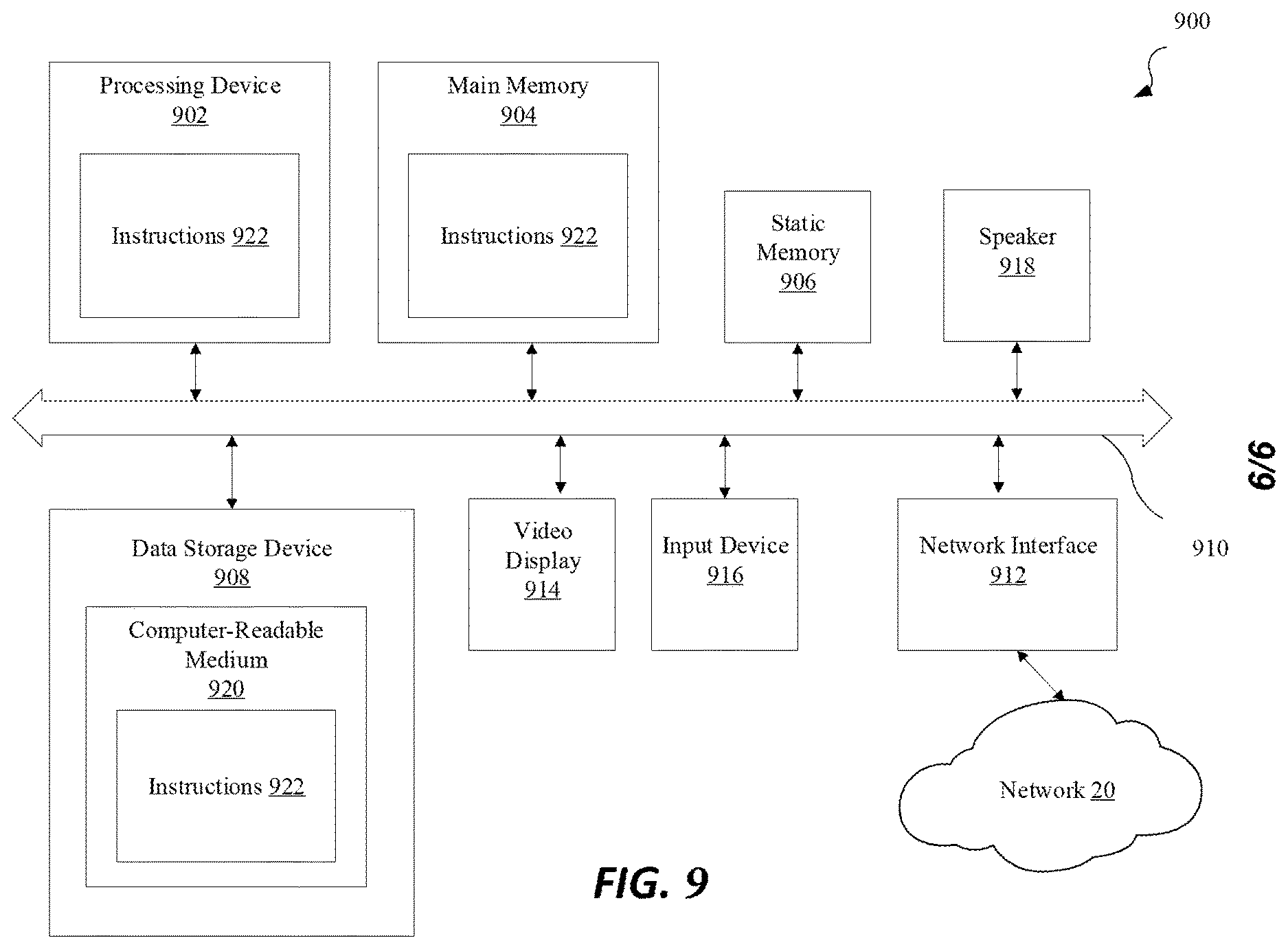 Patent US12621419 Figure 9 – Systems and methods for generating video based on informational audio data