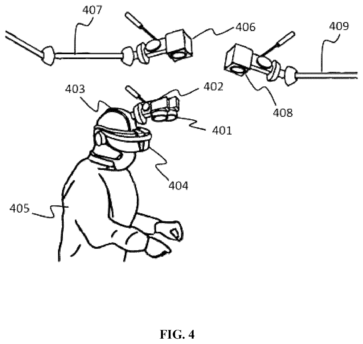 Patent US12621420 Figure 4 – Augmented reality guidance for spinal surgery
