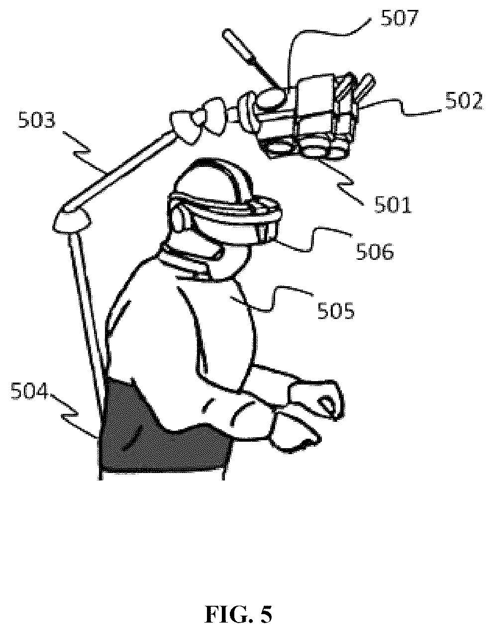 Patent US12621420 Figure 5 – Augmented reality guidance for spinal surgery