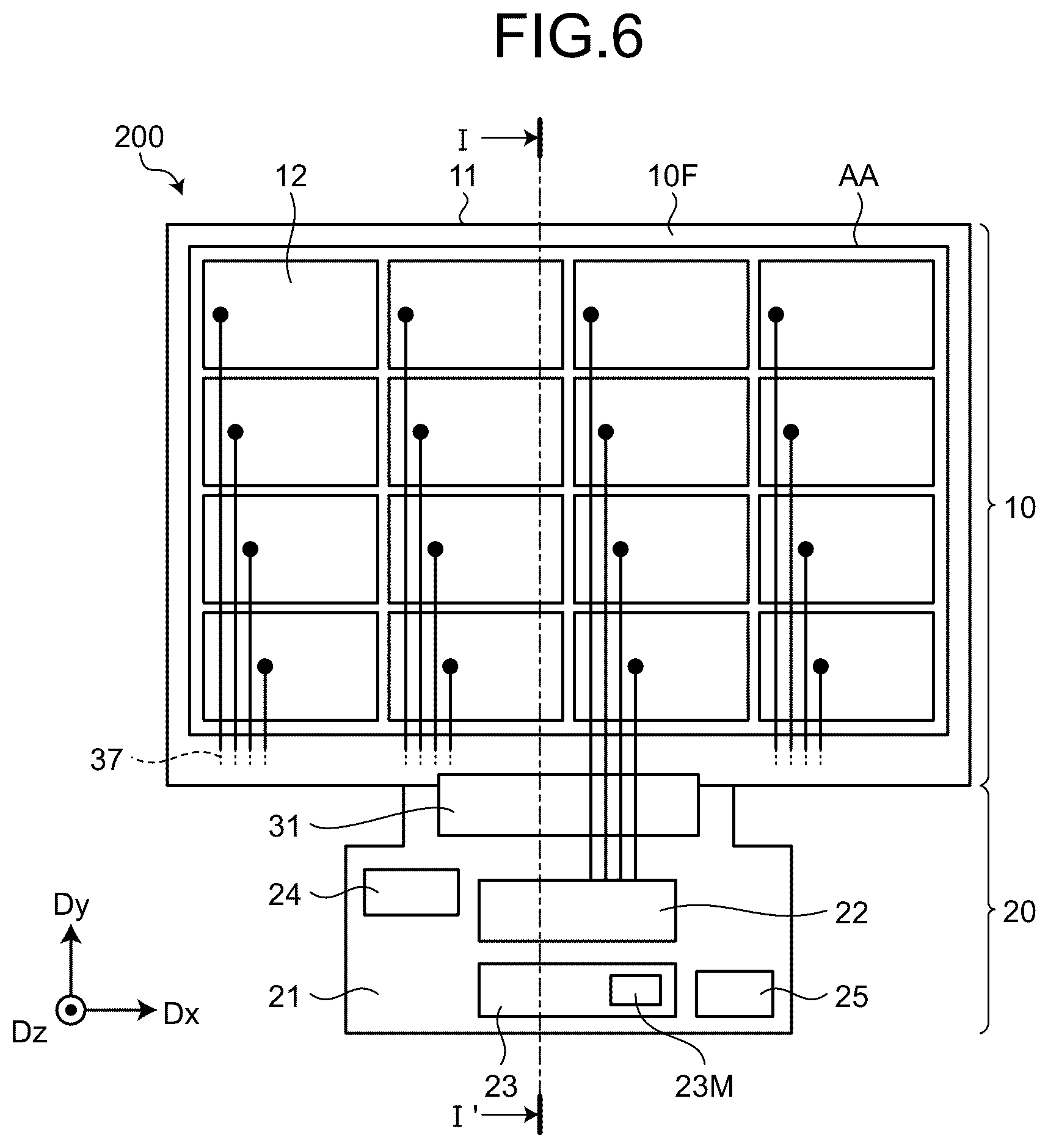 Patent US12621425 Figure 6 – Detection system