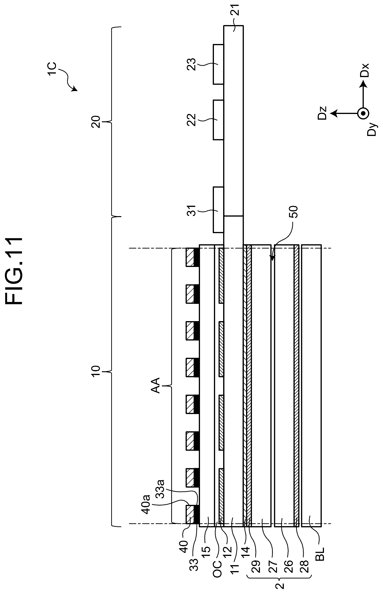 Patent US12621425 Figure 11 – Detection system
