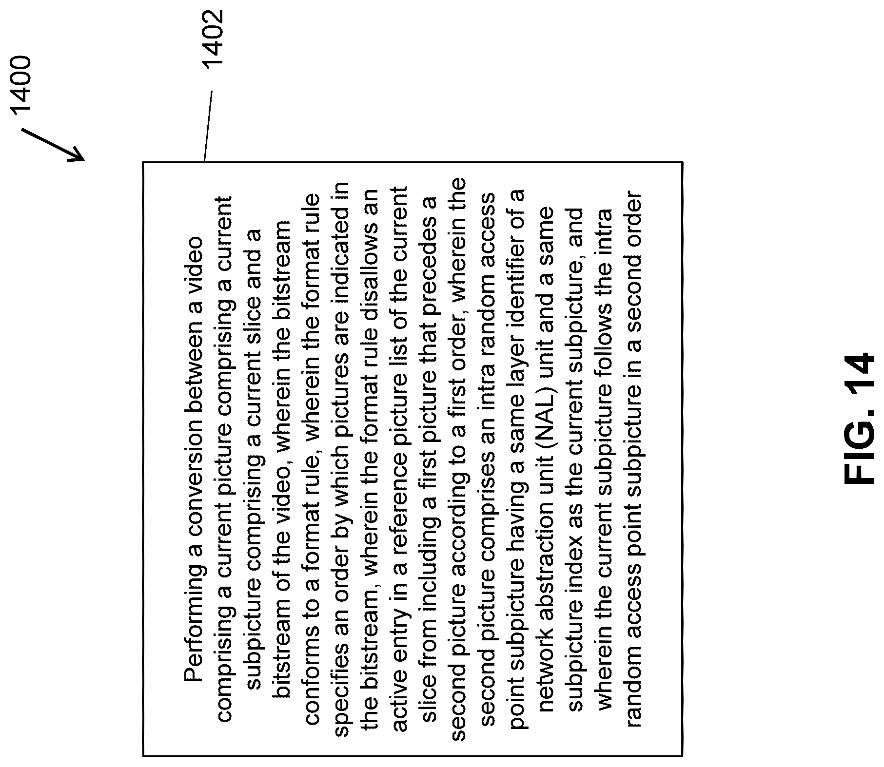 Patent US12621435 Figure 12 – Constraints on reference picture lists