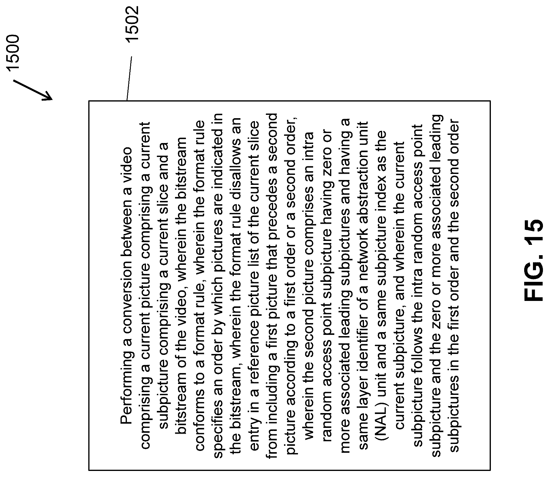 Patent US12621435 Figure 13 – Constraints on reference picture lists