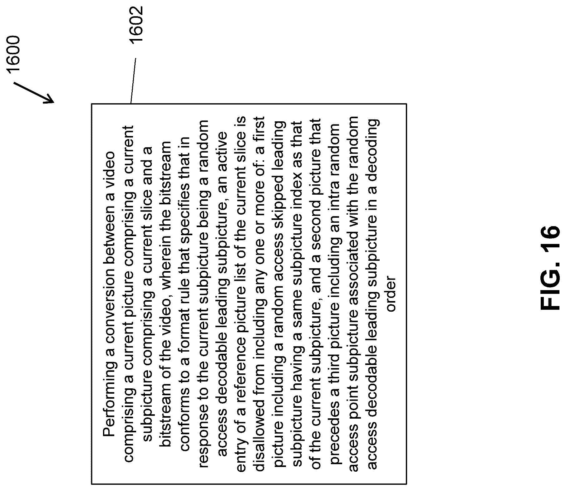 Patent US12621435 Figure 14 – Constraints on reference picture lists
