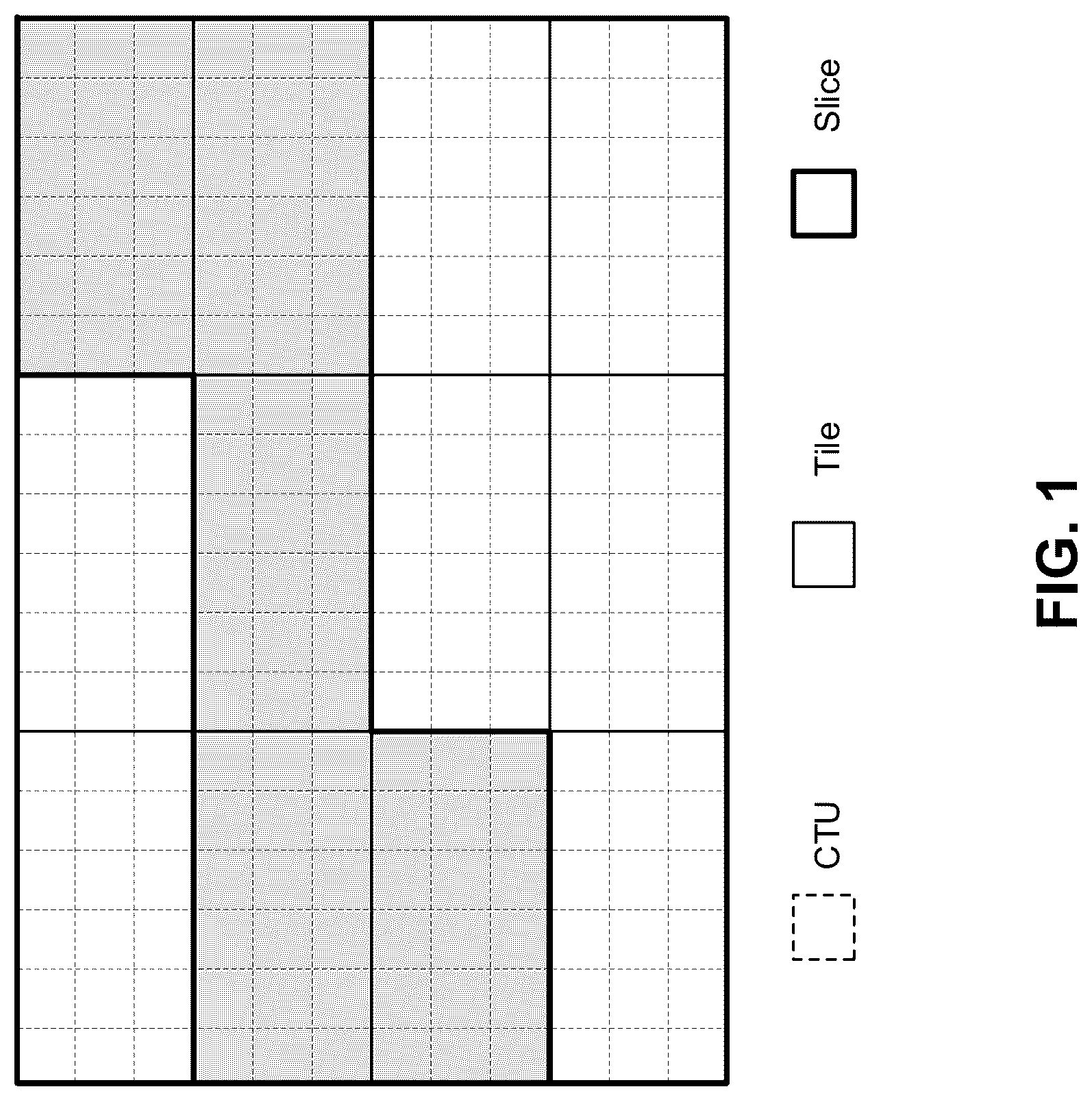 Patent US12621445 Figure 1 – Sample determination for adaptive loop filtering