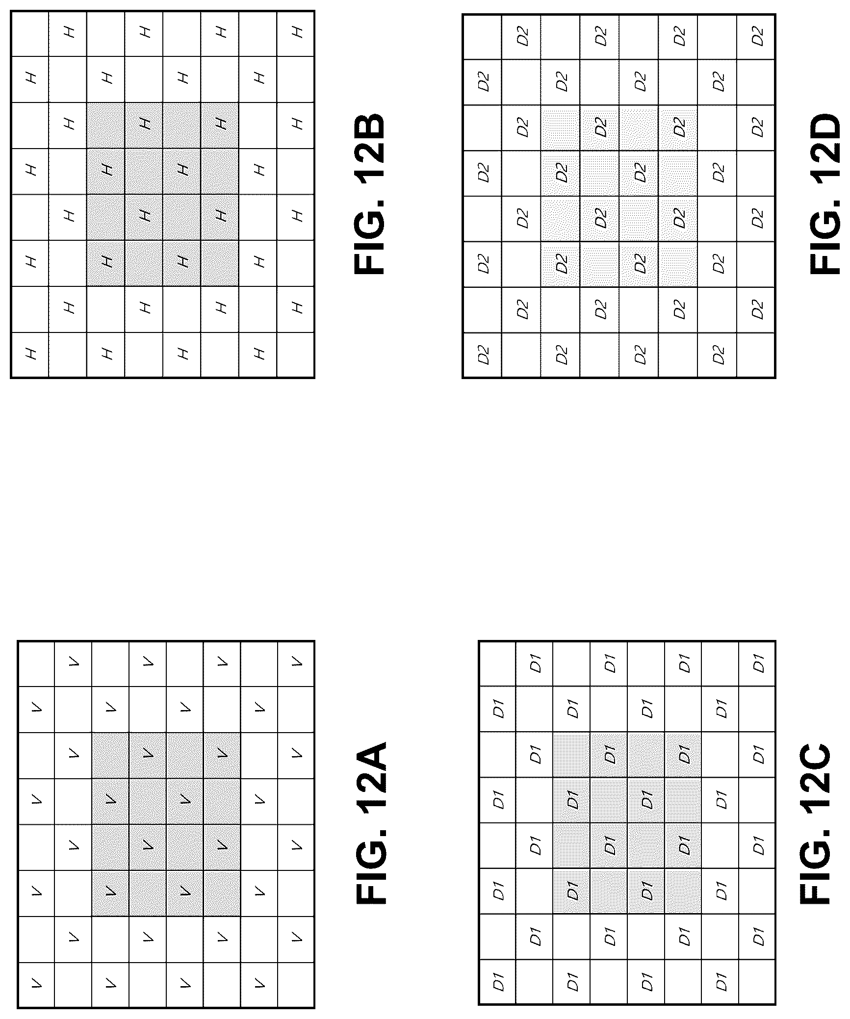 Patent US12621445 Figure 12 – Sample determination for adaptive loop filtering