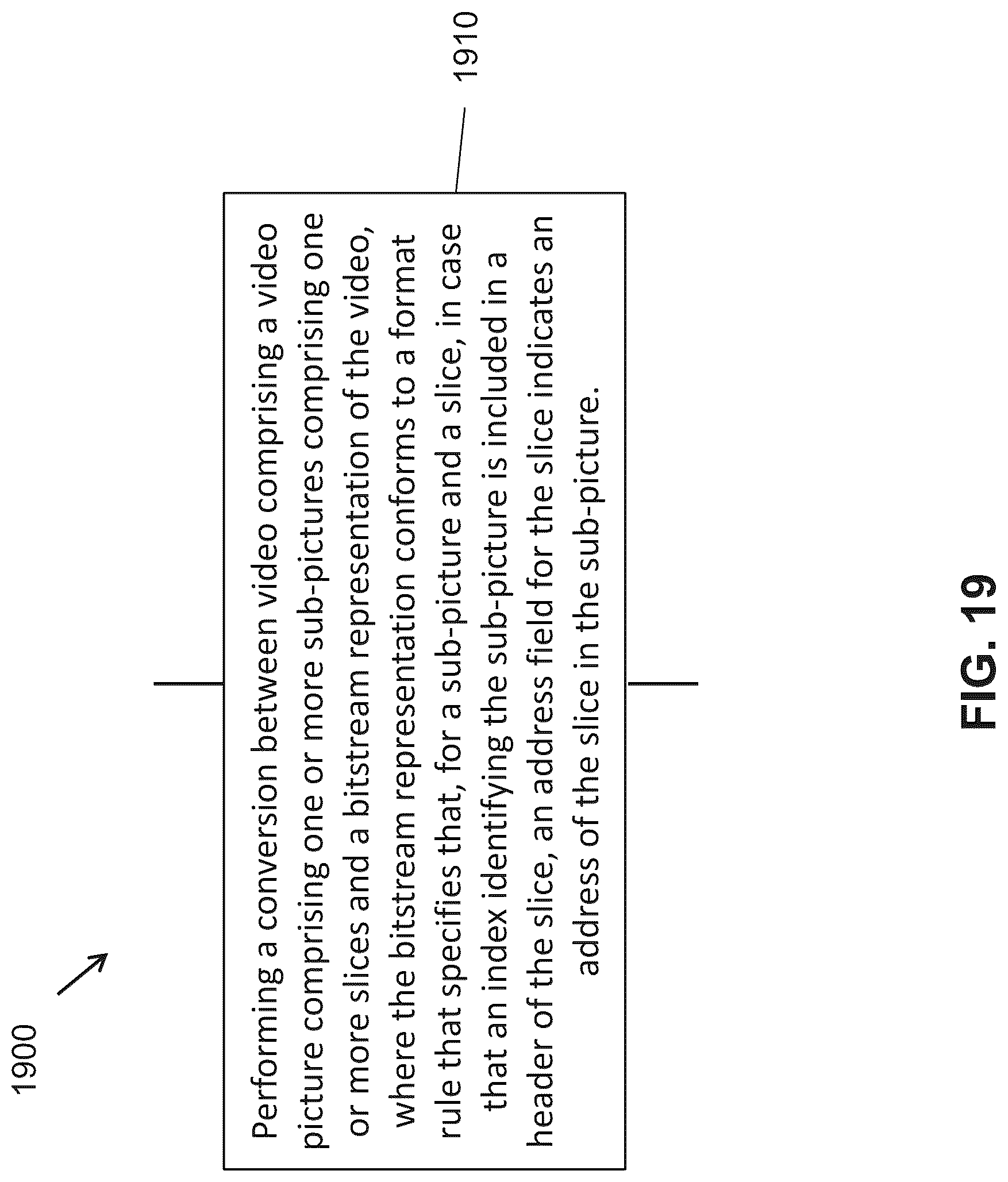 Patent US12621450 Figure 19 – Slice level signaling in video bitstreams that include subpictures