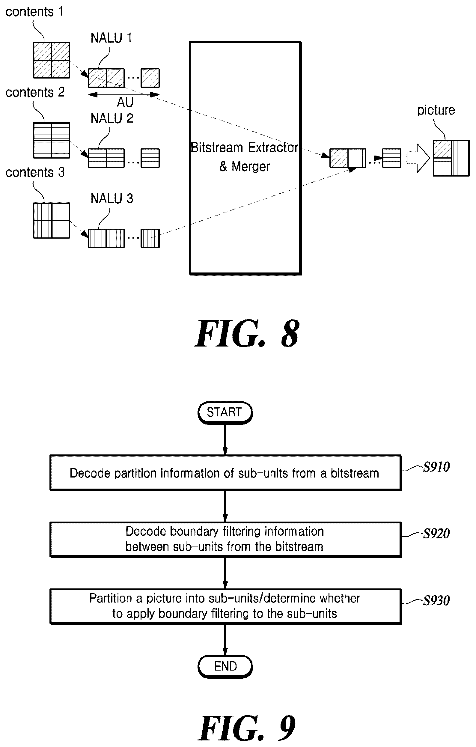 Patent US12621451 Figure 8 – Method and apparatus for acquiring information about sub-units split from picture