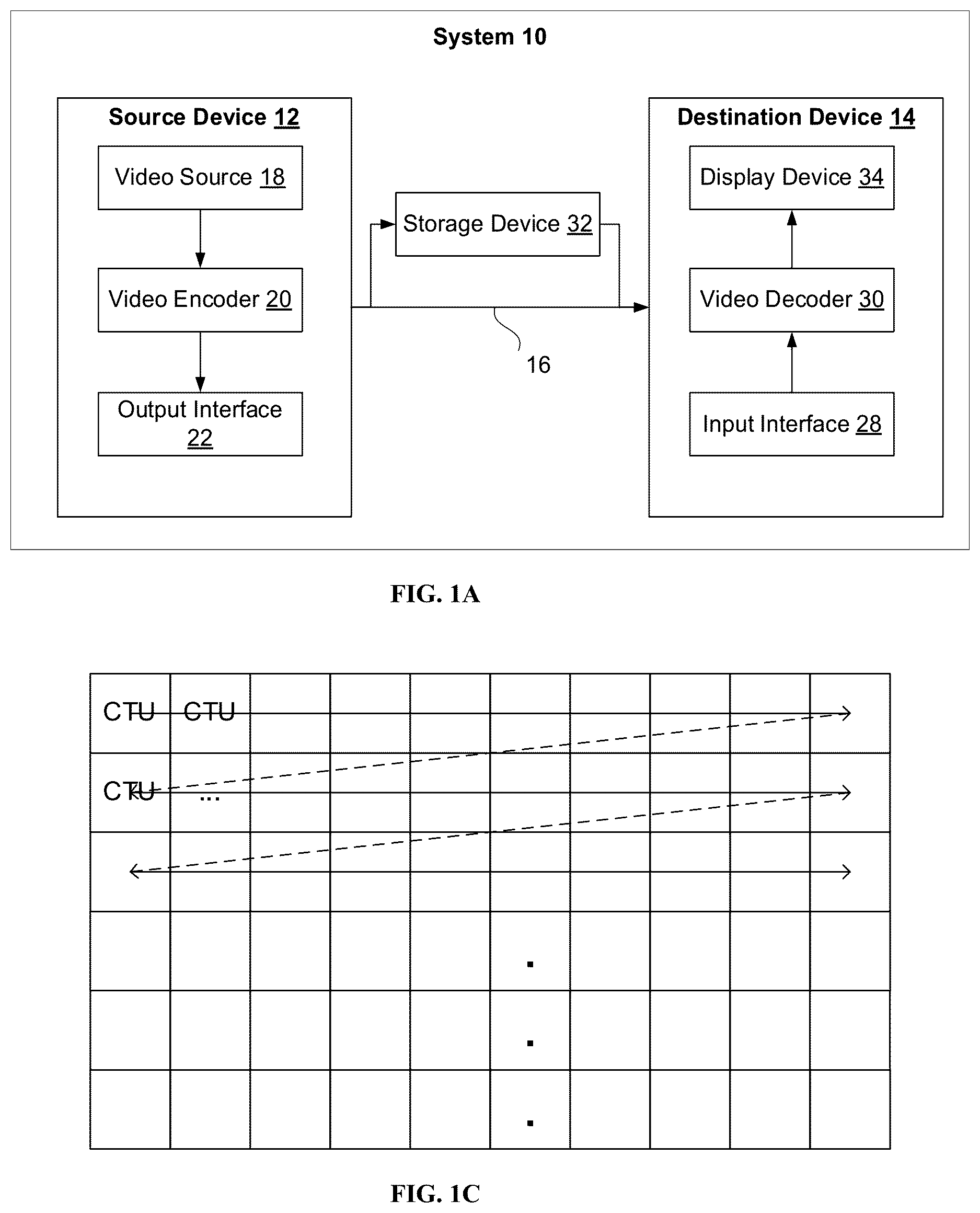 Patent US12621464 Figure 1 – Methods and devices for geometric partitioning mode with split modes reordering