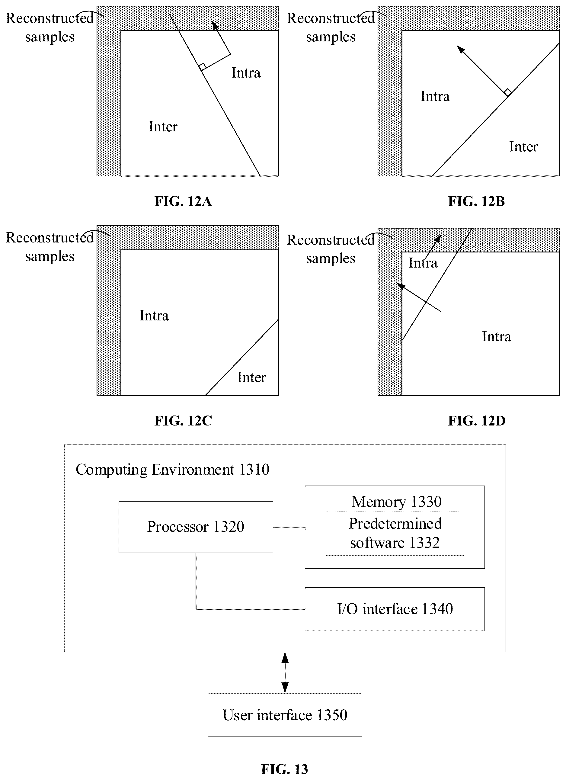 Patent US12621464 Figure 12 – Methods and devices for geometric partitioning mode with split modes reordering