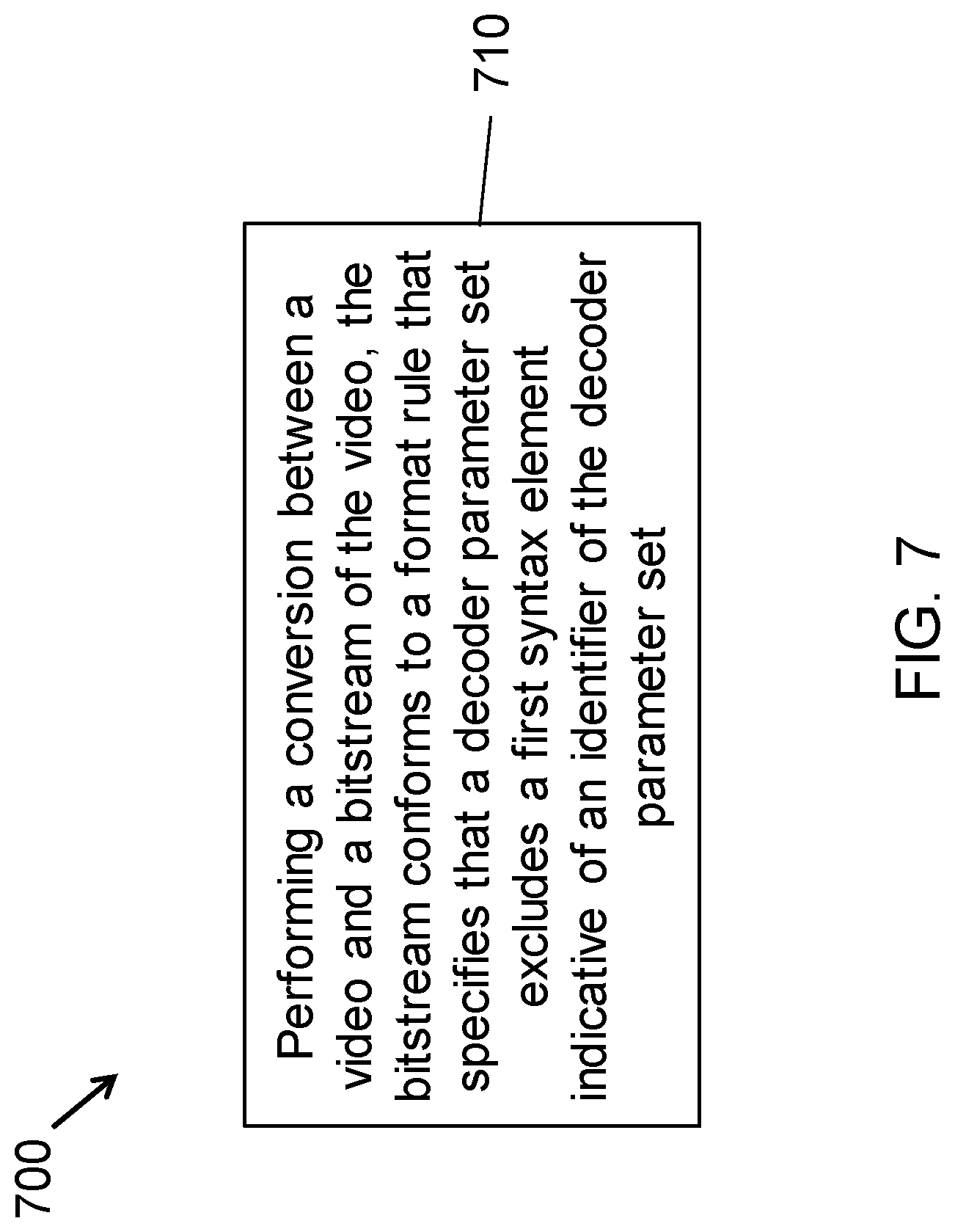 Patent US12621491 Figure 7 – Decoding parameter sets in video coding