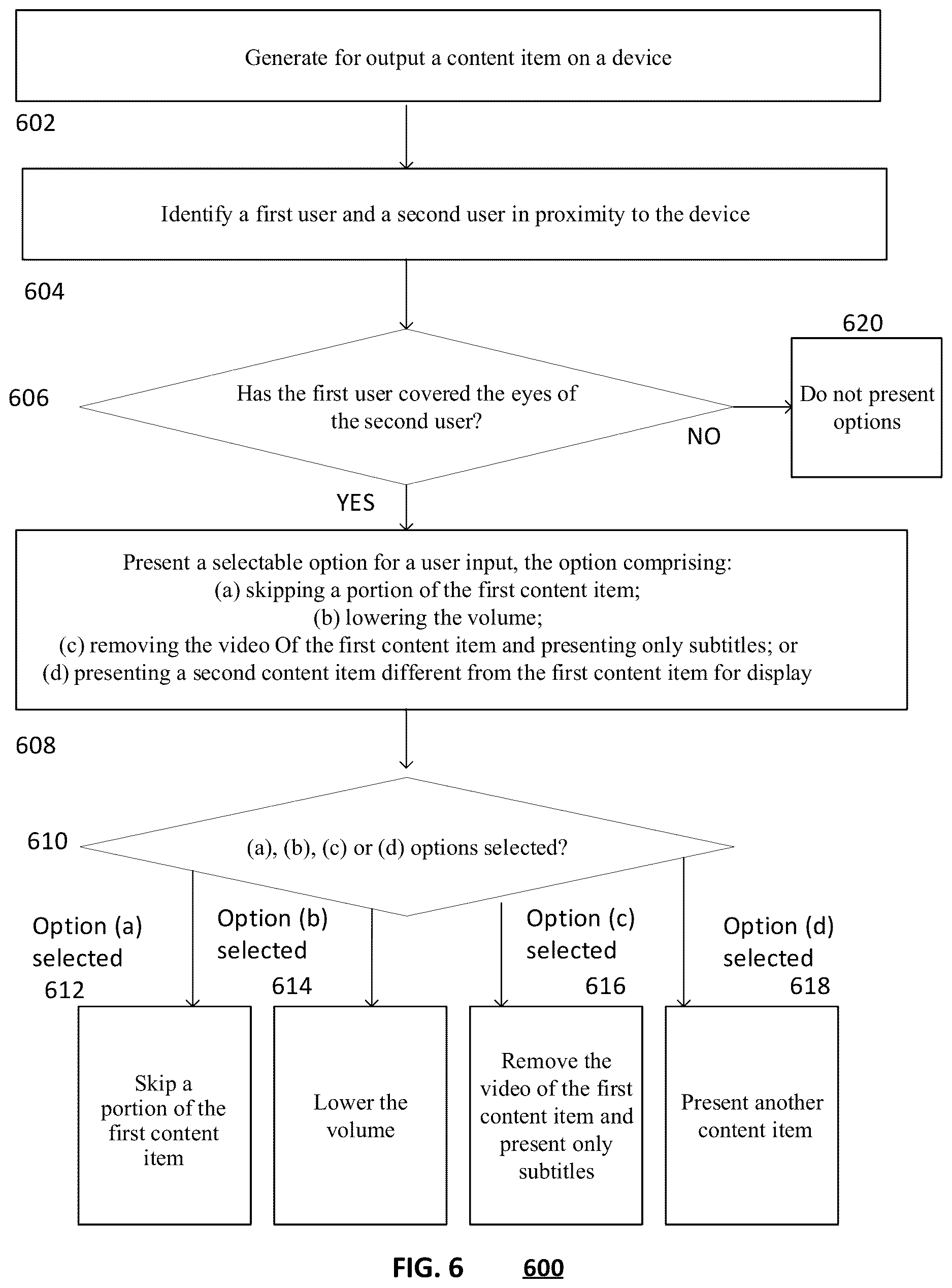 Patent US12621525 Figure 7 – Gesture-based parental control system