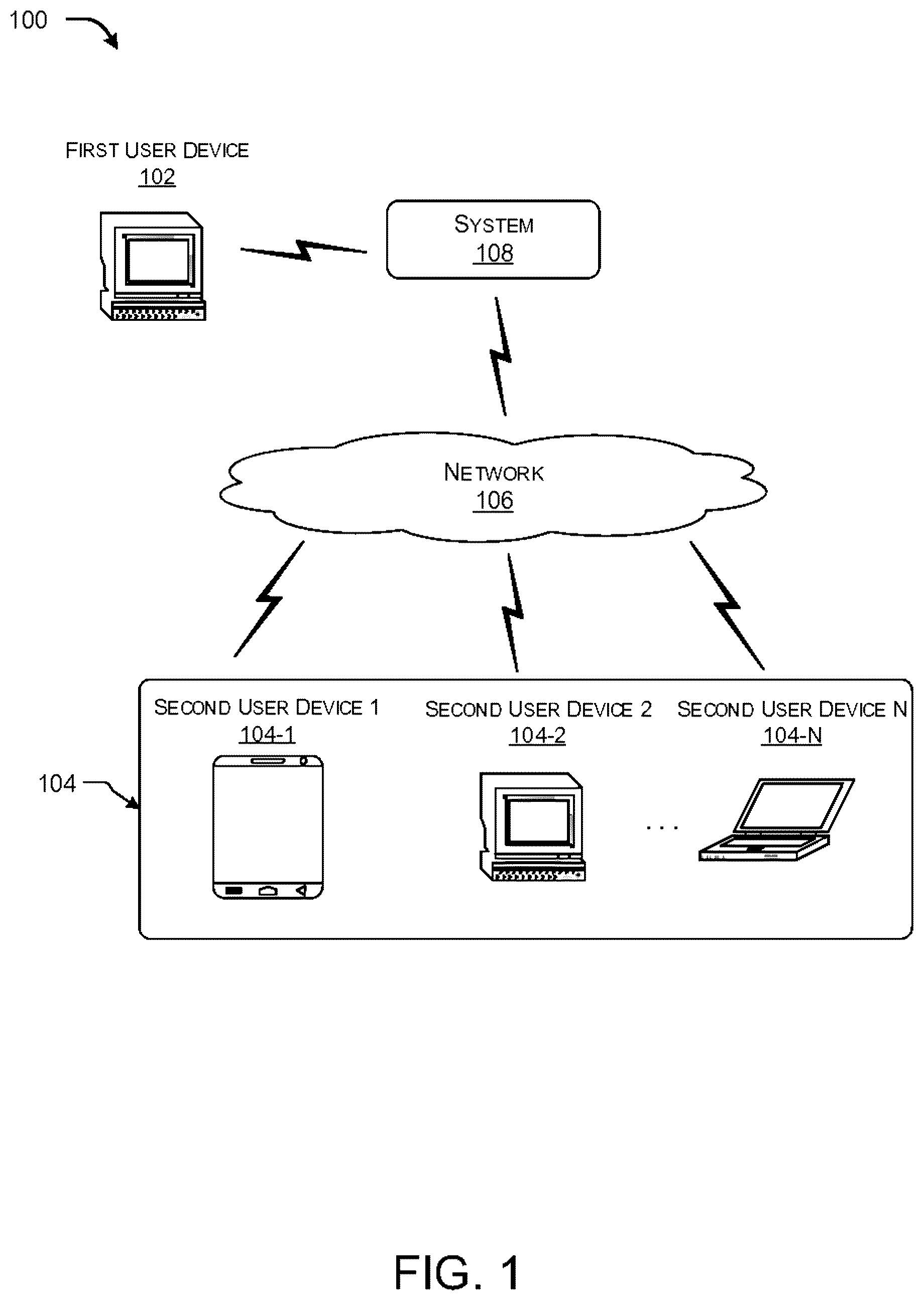 Patent US12621528 Figure 1 – Systems and methods for real-time segment notification