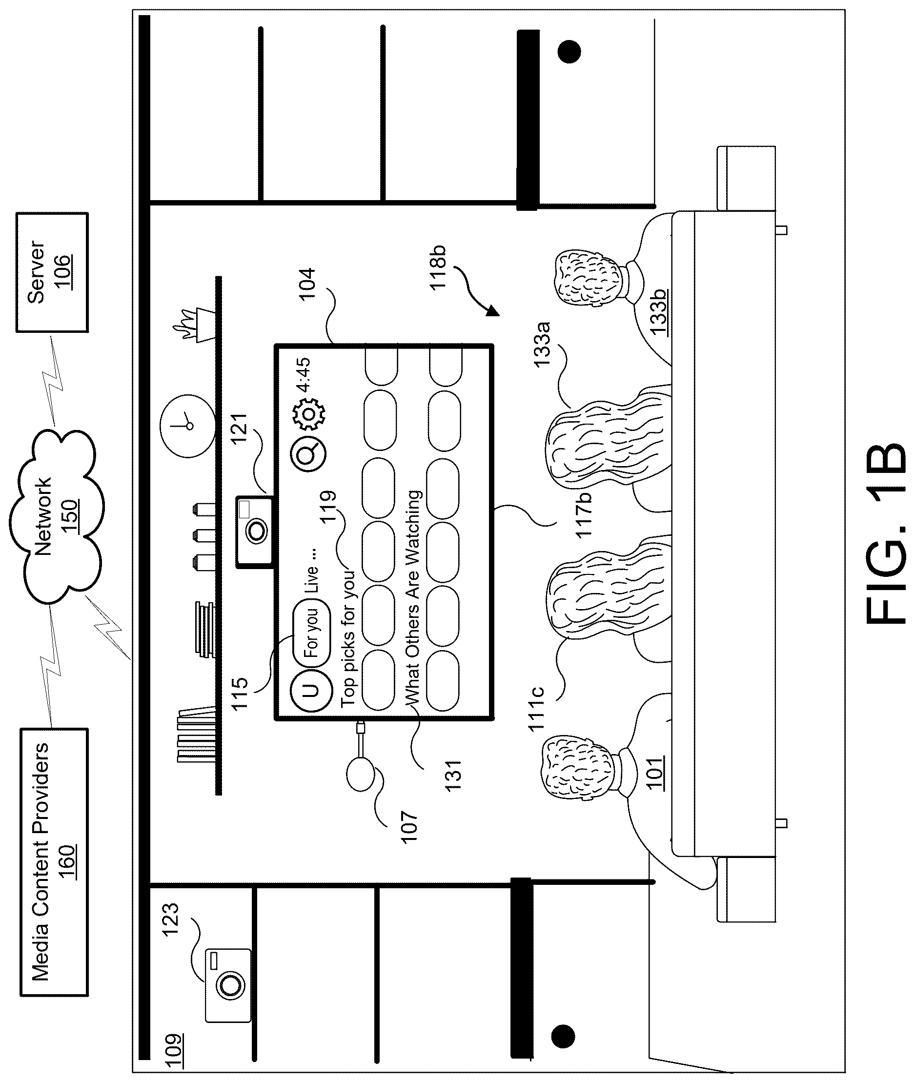 Patent US12621529 Figure 2 – Enhanced television viewing experience based on group viewing watch patterns