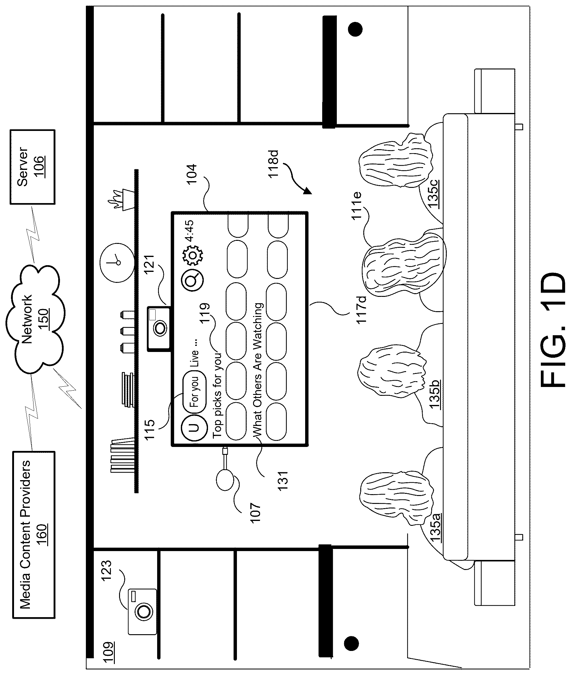 Patent US12621529 Figure 4 – Enhanced television viewing experience based on group viewing watch patterns