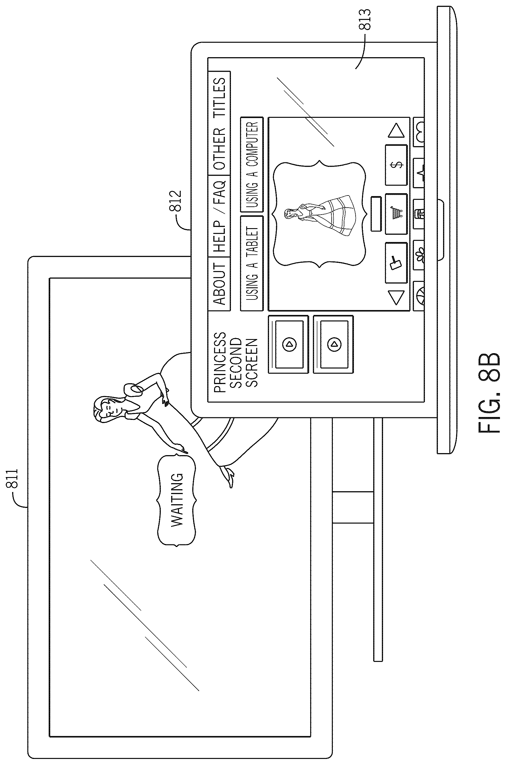 Patent US12621533 Figure 9 – Purchasable item actions associated with digital media methods and systems