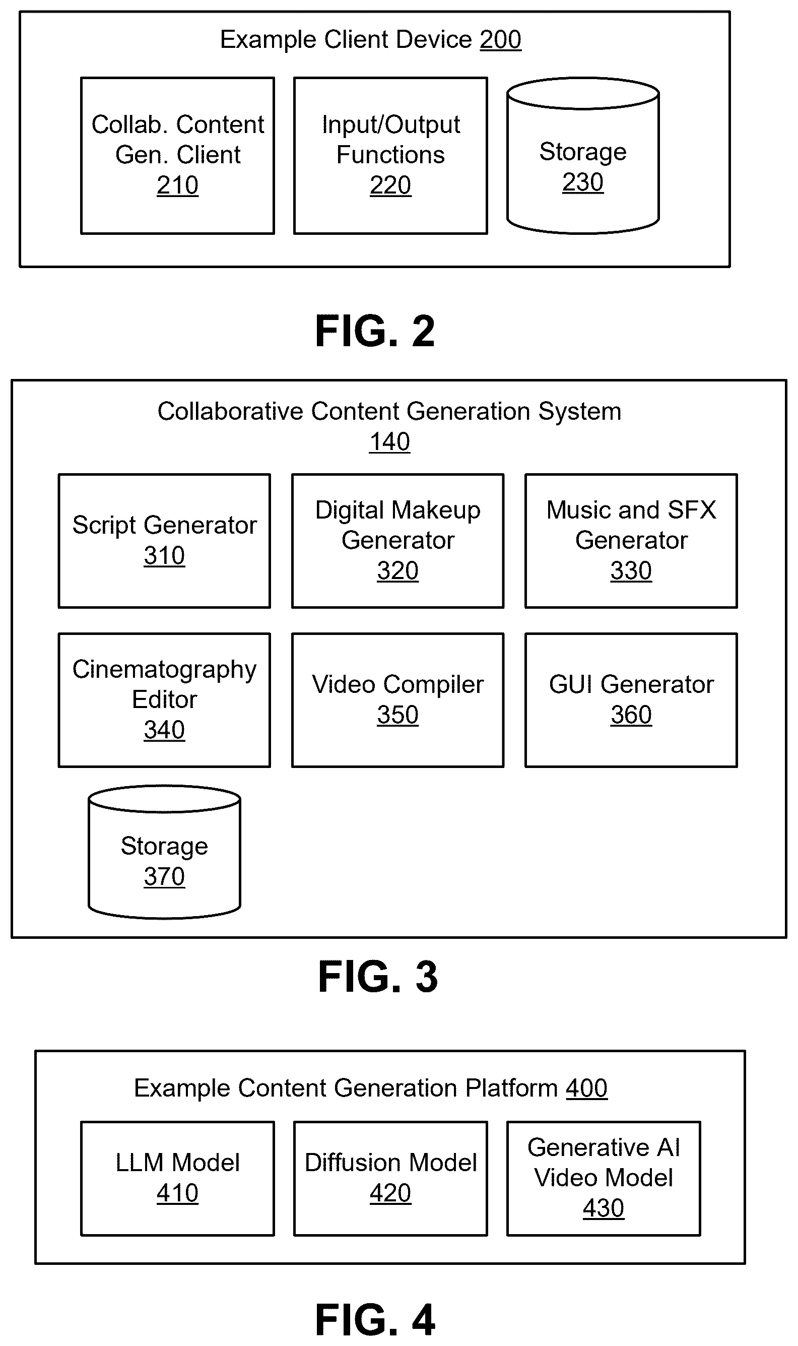 Patent US12621541 Figure 2 – Generating a collaborative interleaved content series