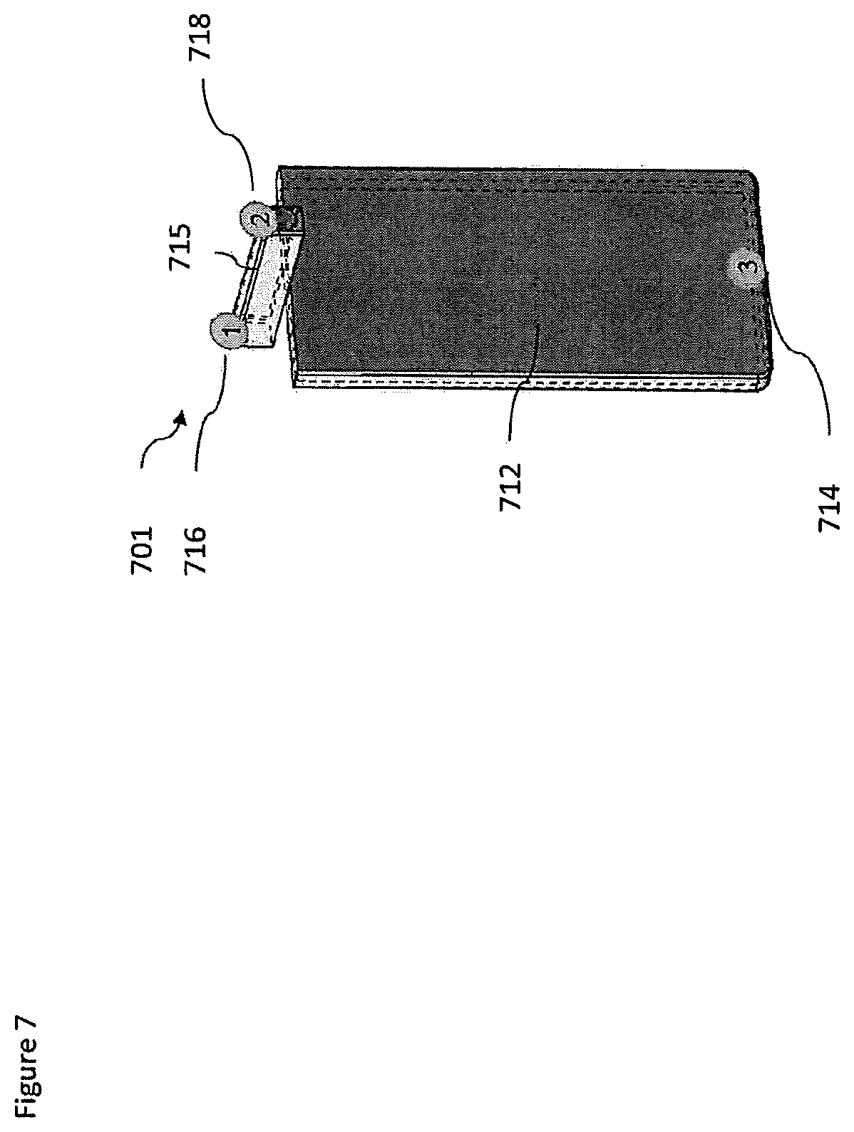 Patent US12621546 Figure 7 – Rotating camera and microphone configurations