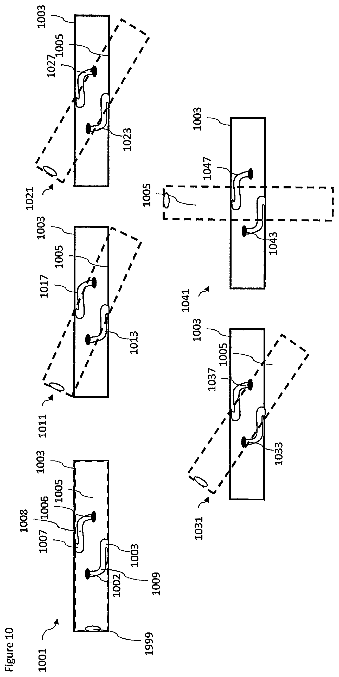 Patent US12621546 Figure 10 – Rotating camera and microphone configurations