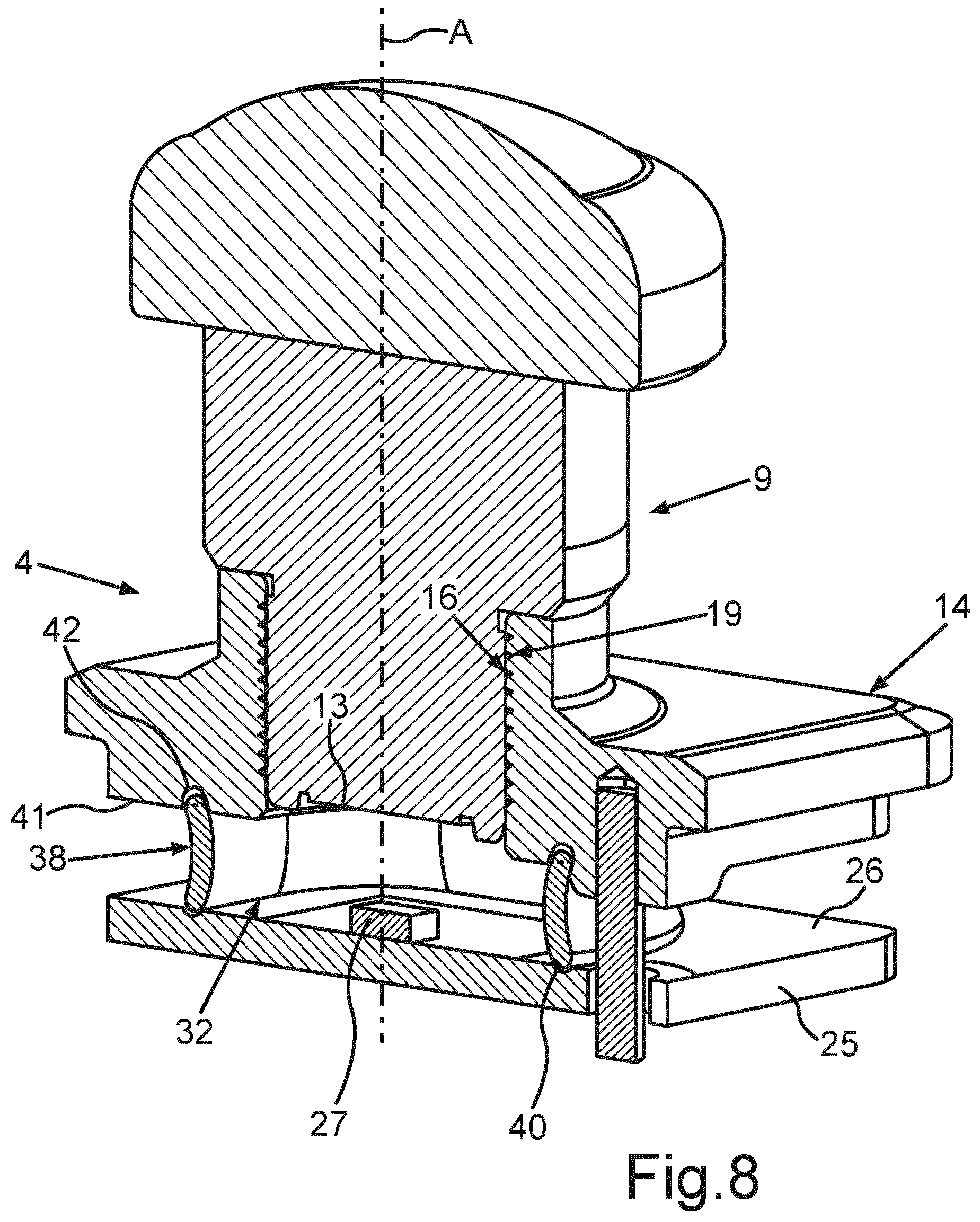 Patent US12621549 Figure 7 – Camera for a motor vehicle with specific sealing between a housing front part and a circuit board, as well as motor vehicle