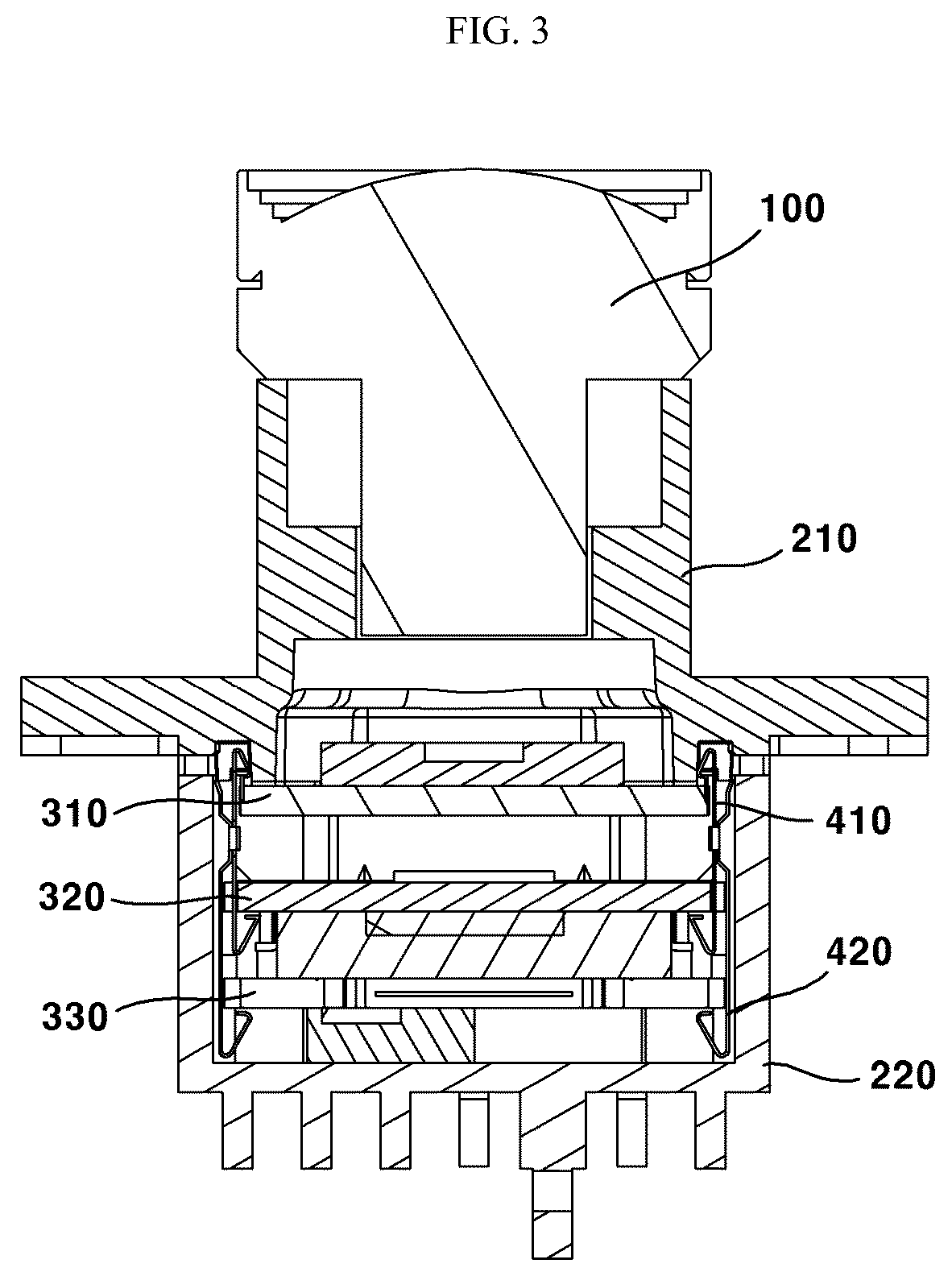 Patent US12621550 Figure 3 – Camera module