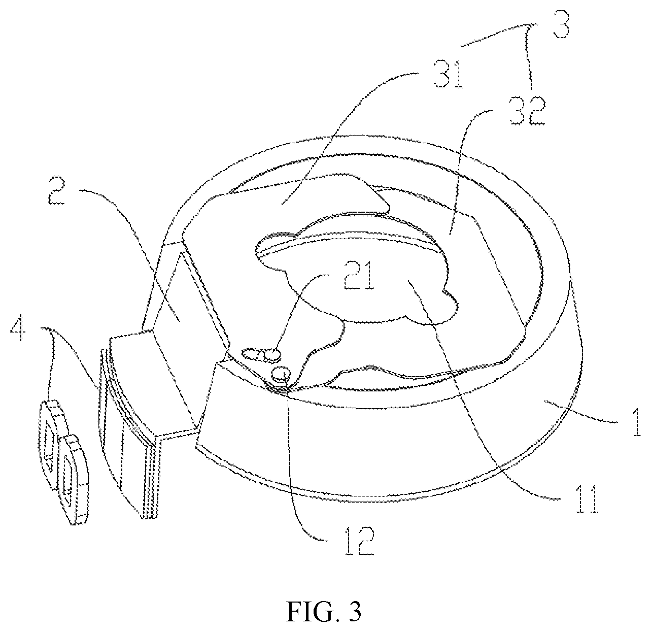 Patent US12621551 Figure 3 – Variable aperture, camera module, and electronic device