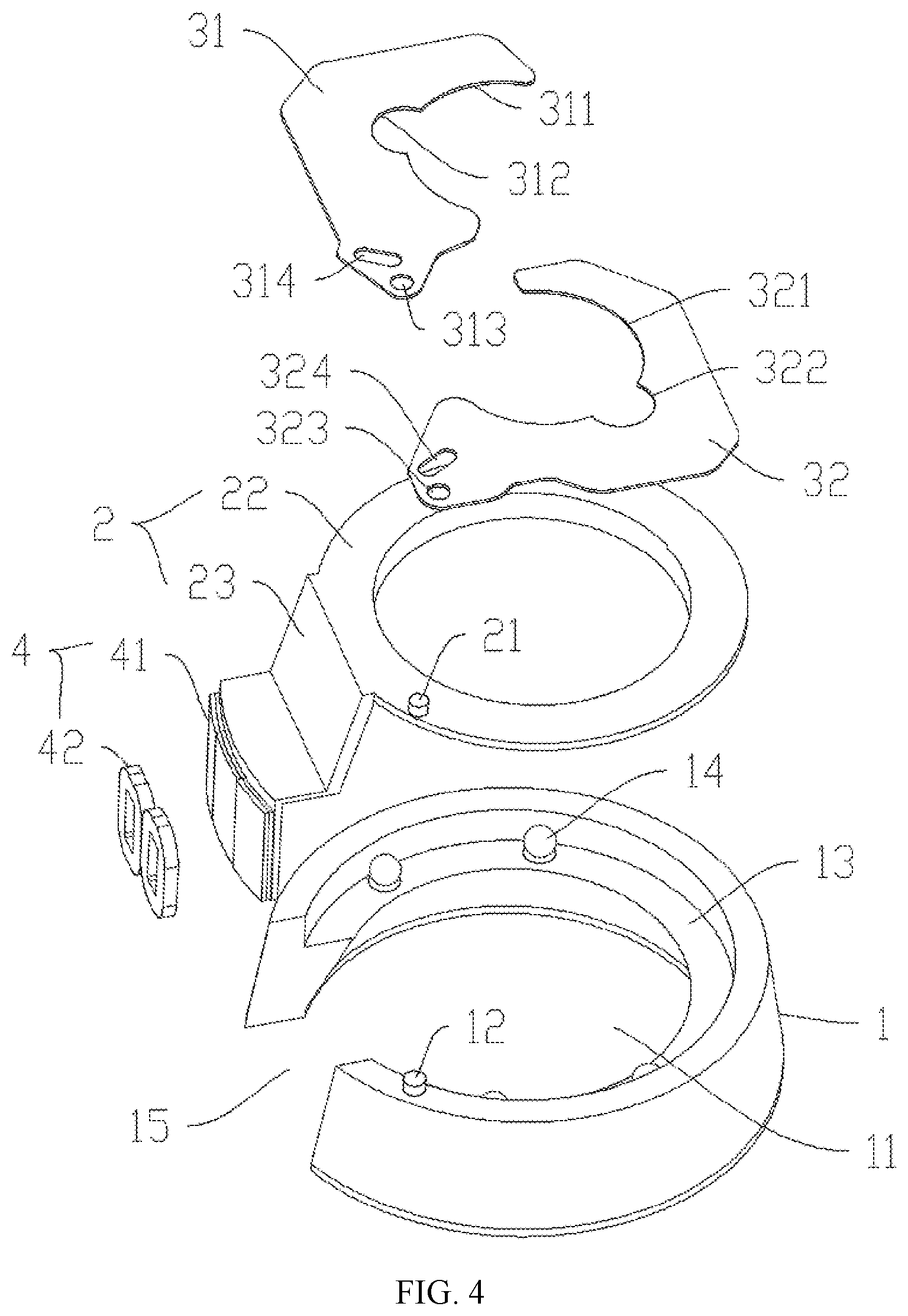 Patent US12621551 Figure 4 – Variable aperture, camera module, and electronic device