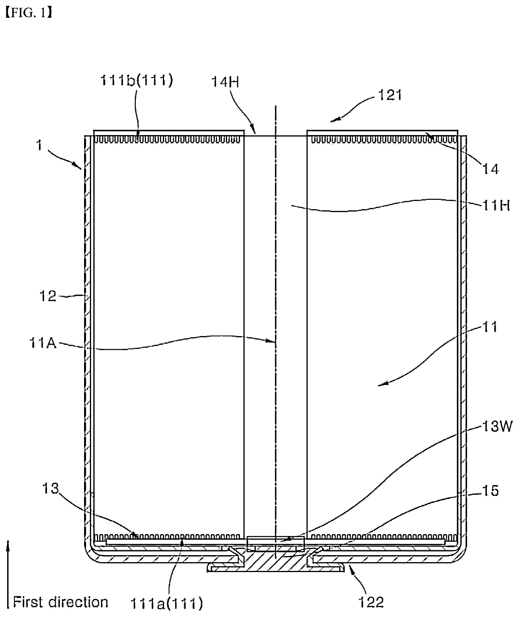 Patent US12621554 Figure 1 – Welding inspection apparatus for inspecting a battery can
