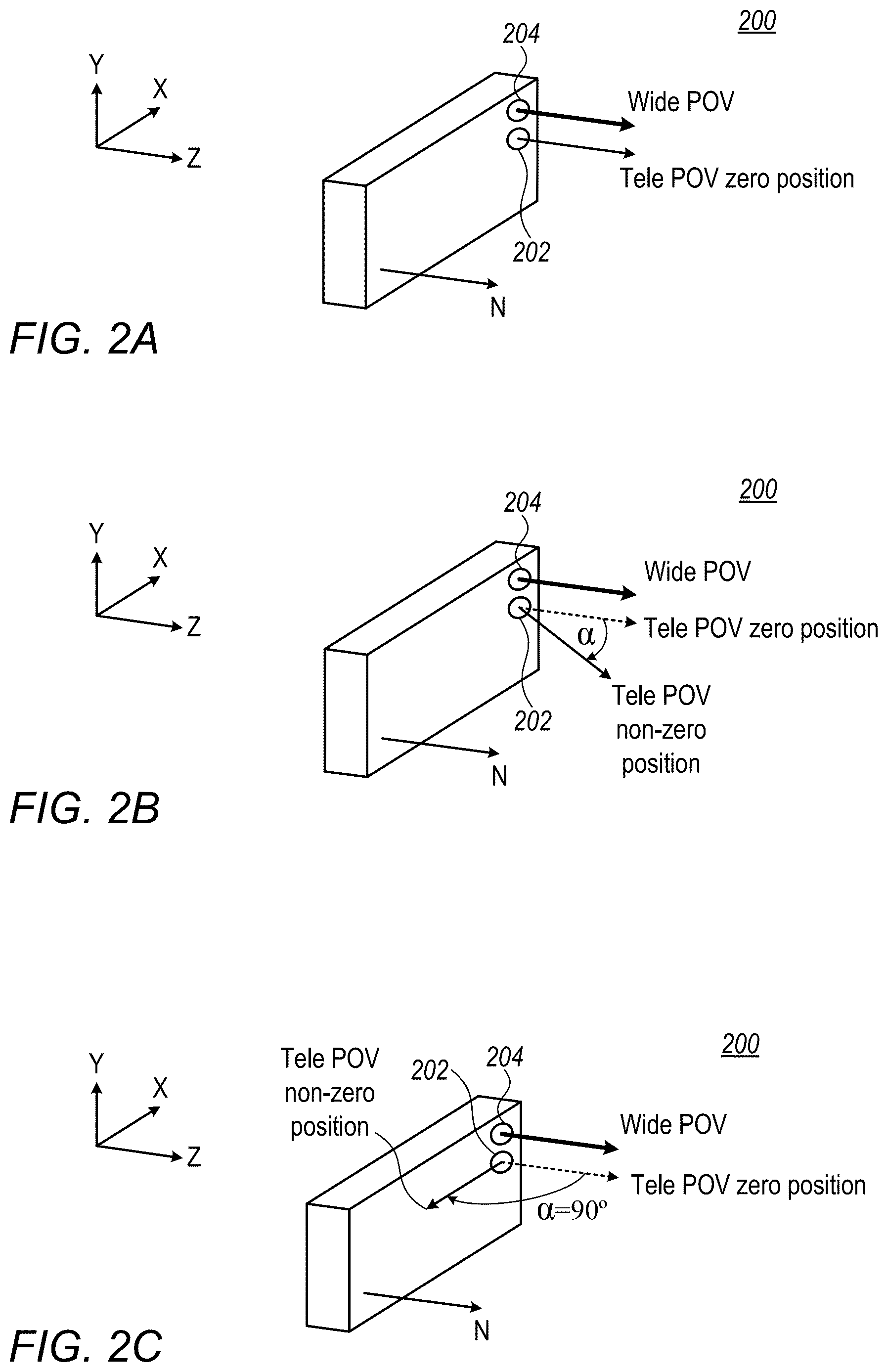 Patent US12621570 Figure 3 – Optical image stabilization in a scanning folded camera
