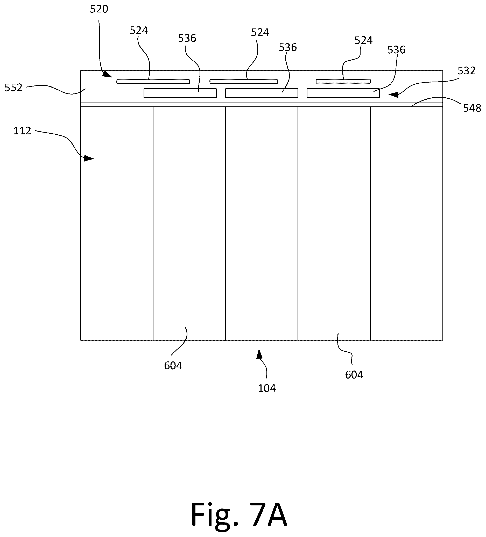 Patent US12621578 Figure 8 – Hyperspectral sensor with diffractive focusing elements and color filters